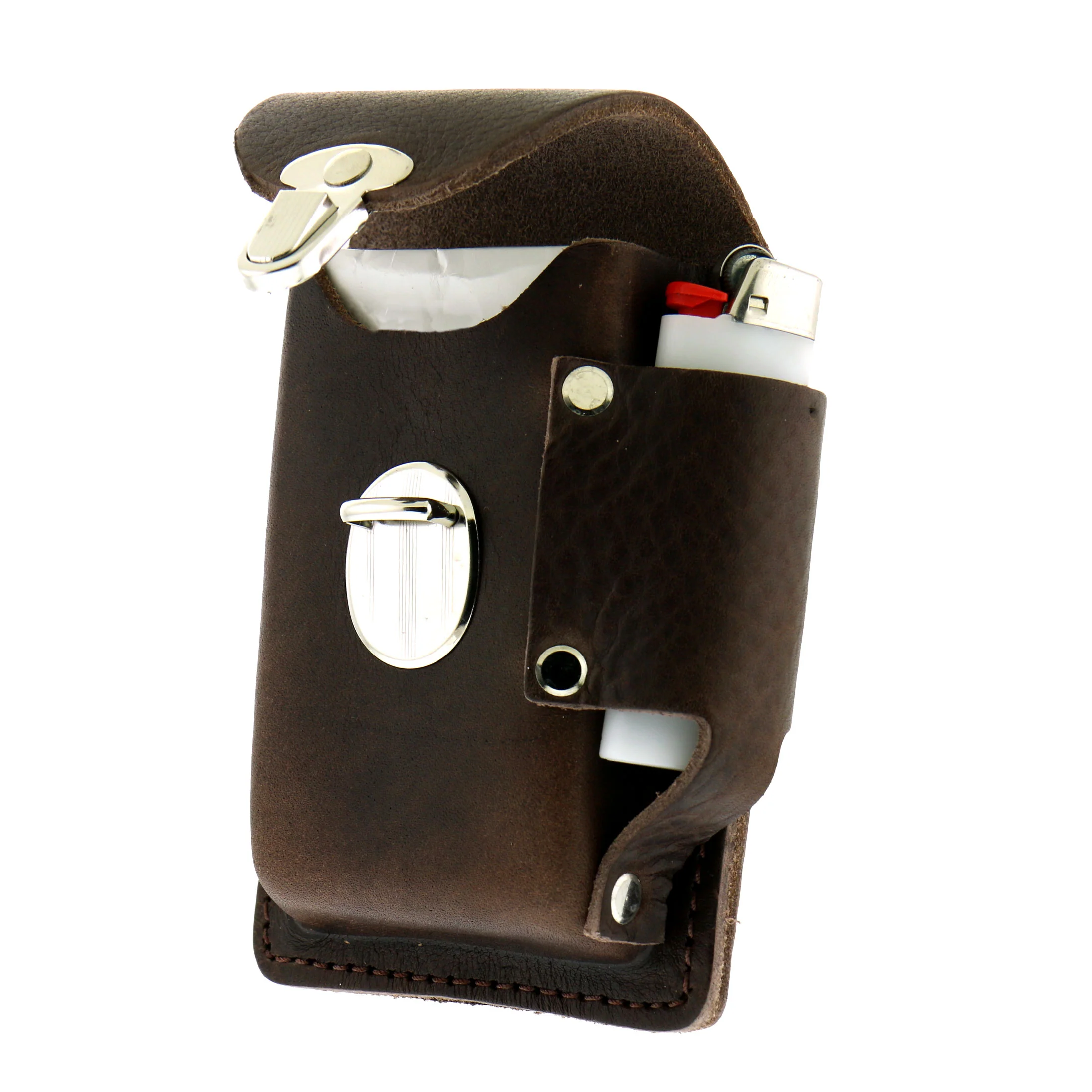 Hot Leathers CSB1010 Cigarette Case with Lighter Pouch 7 Hot Leathers CSB1010 Cigarette Case with Lighter Pouch