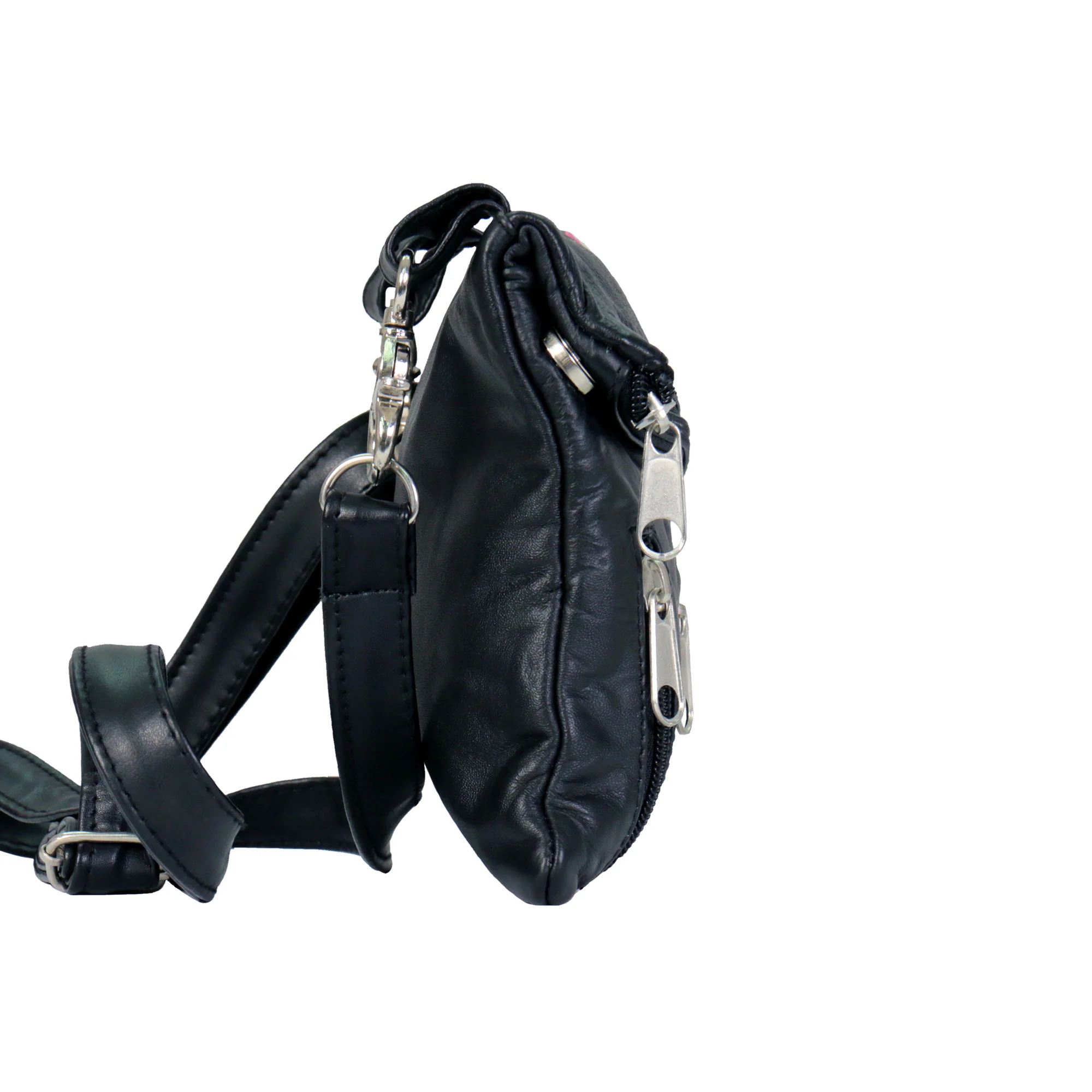 Hot Leathers CPE2002 Butterfly Clip Pouch-8"X7"X1" 4 Hot Leathers CPE2002 Butterfly Clip Pouch-8"X7"X1"