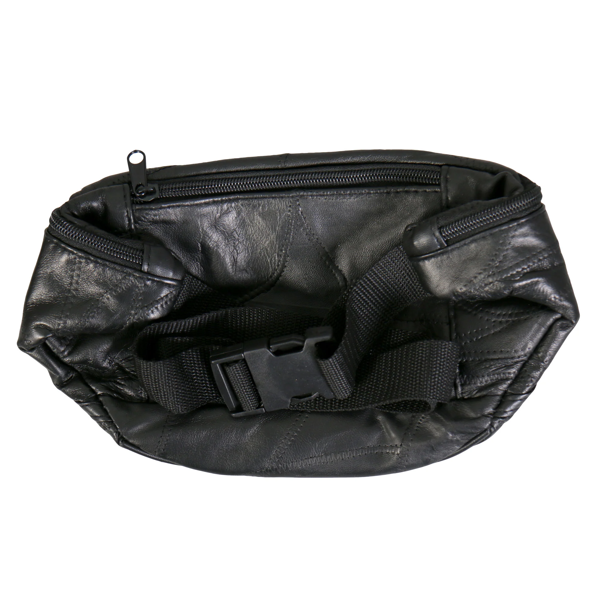 Hot Leathers BGA1008 Patchwork Leather Belly Bag 2 Hot Leathers BGA1008 Patchwork Leather Belly Bag