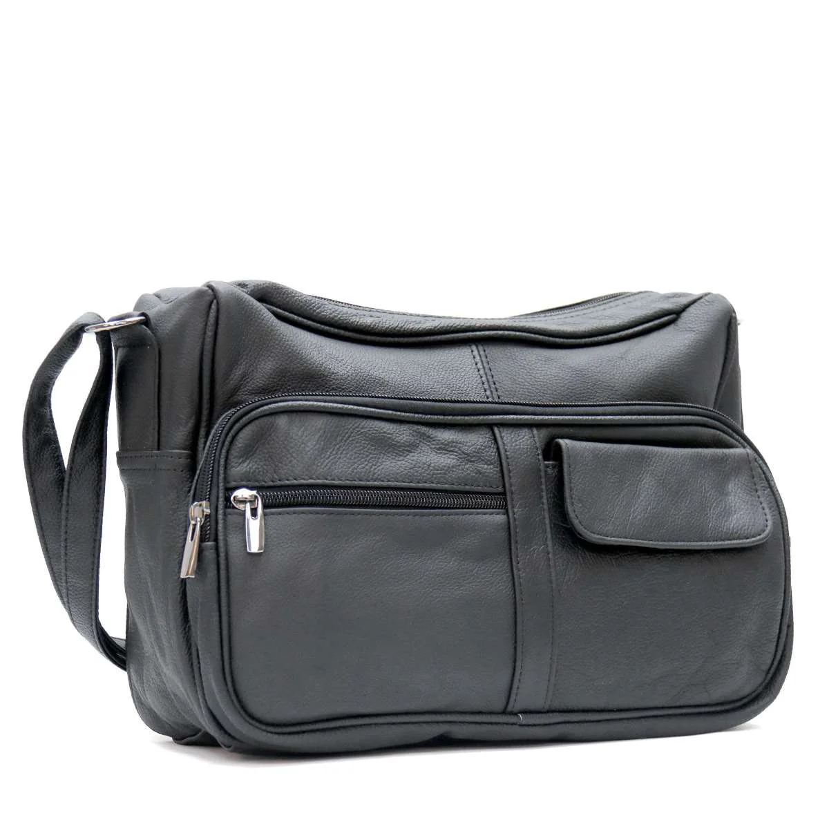 Hot Leathers Black Small Magnet Closure Purse PUA1184 2 Hot Leathers Black Small Magnet Closure Purse PUA1184