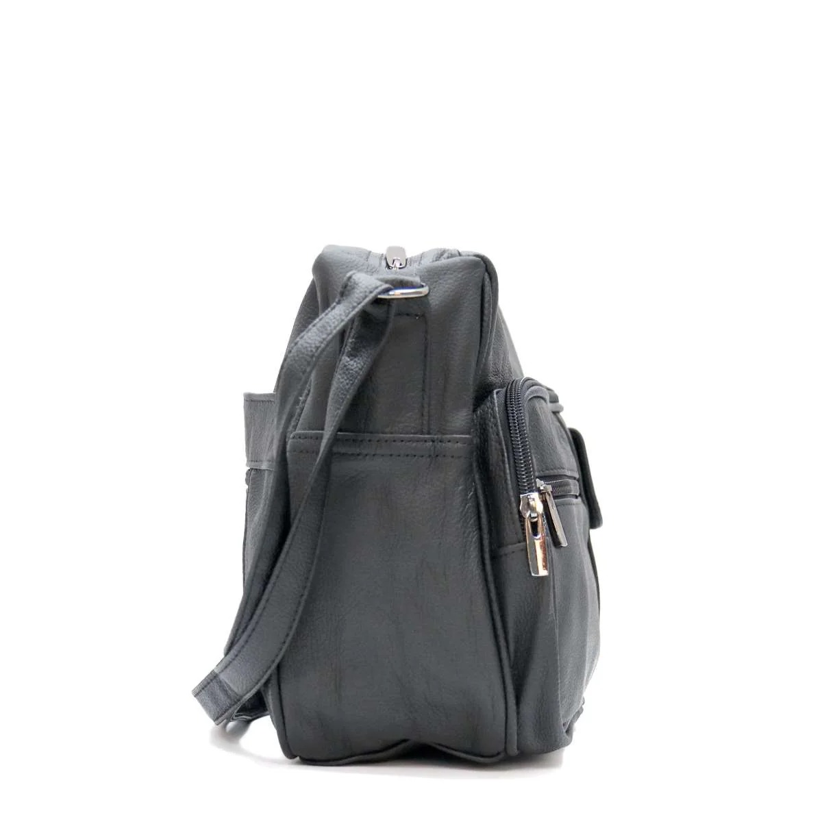 Hot Leathers Black Small Magnet Closure Purse PUA1184 3 Hot Leathers Black Small Magnet Closure Purse PUA1184
