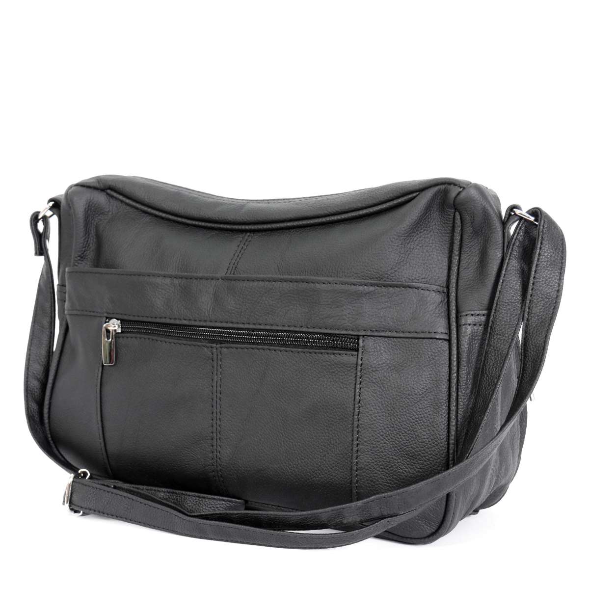 Hot Leathers Black Small Magnet Closure Purse PUA1184 4 Hot Leathers Black Small Magnet Closure Purse PUA1184