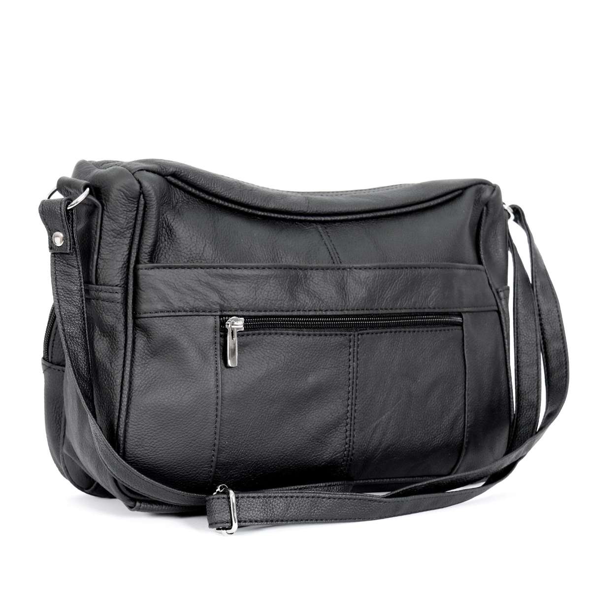 Hot Leathers Black Small Magnet Closure Purse PUA1184 6 Hot Leathers Black Small Magnet Closure Purse PUA1184