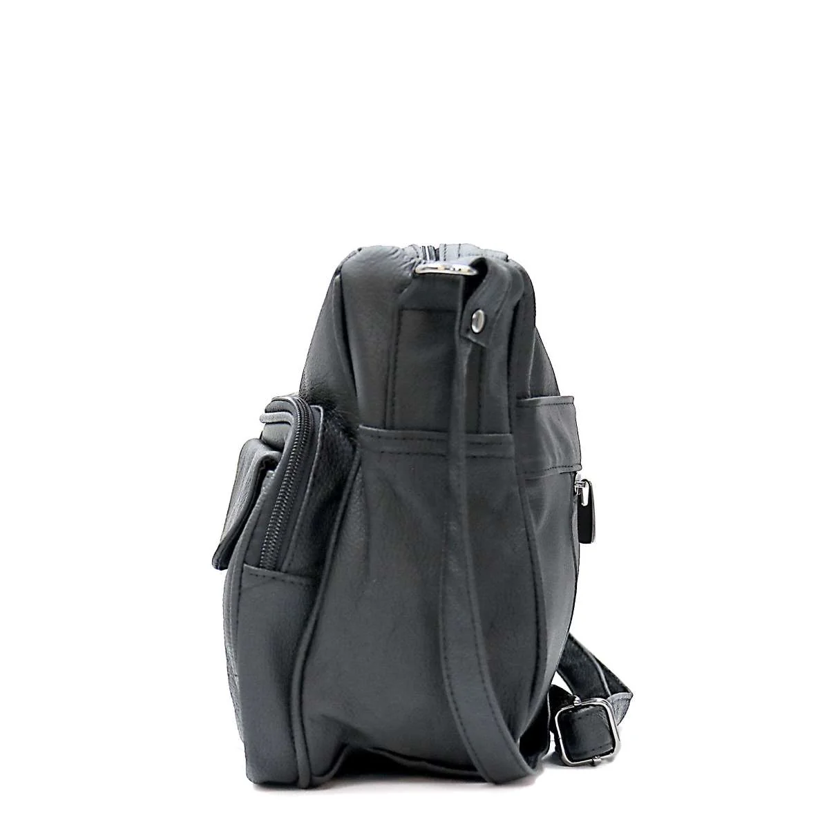 Hot Leathers Black Small Magnet Closure Purse PUA1184 7 Hot Leathers Black Small Magnet Closure Purse PUA1184