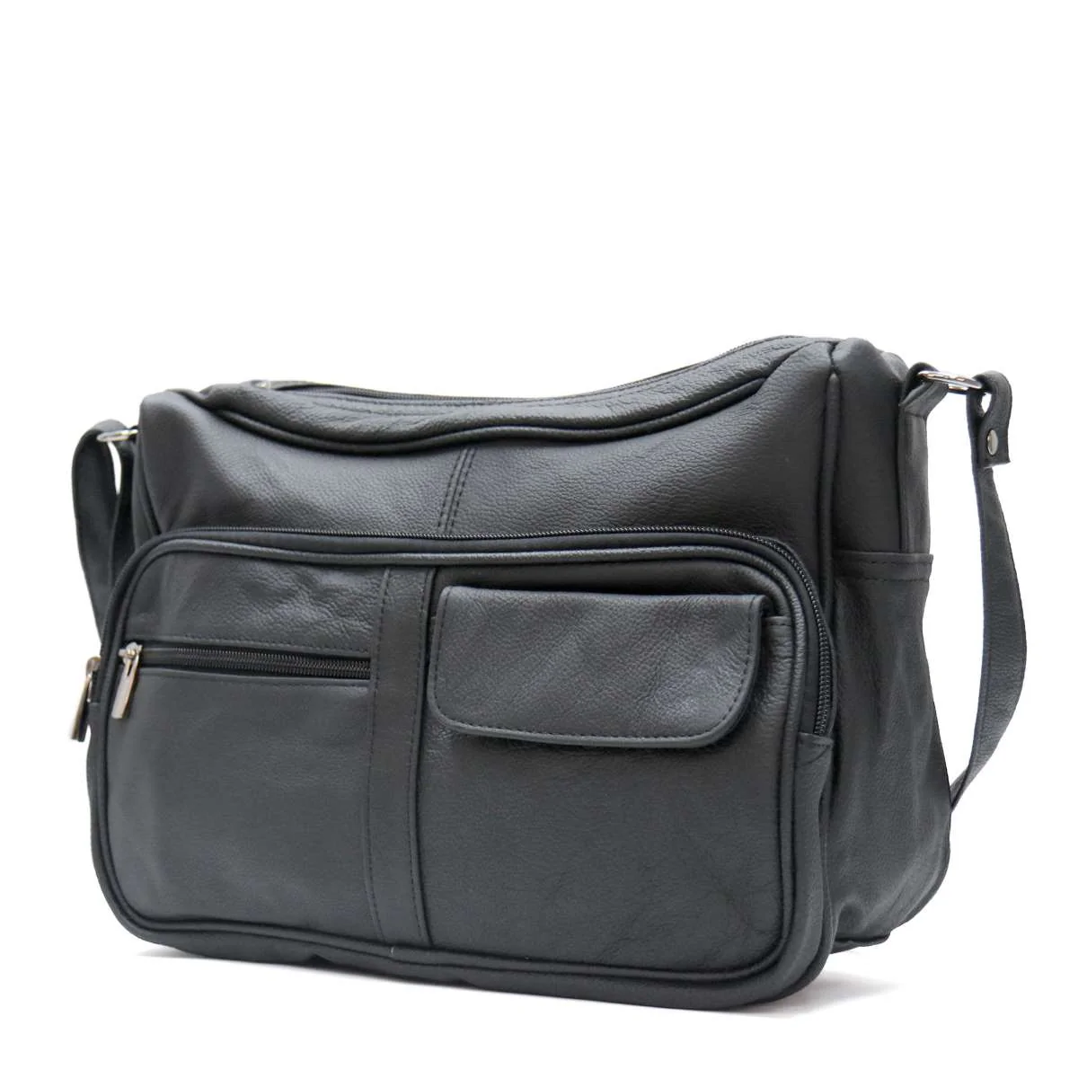 Hot Leathers Black Small Magnet Closure Purse PUA1184 8 Hot Leathers Black Small Magnet Closure Purse PUA1184