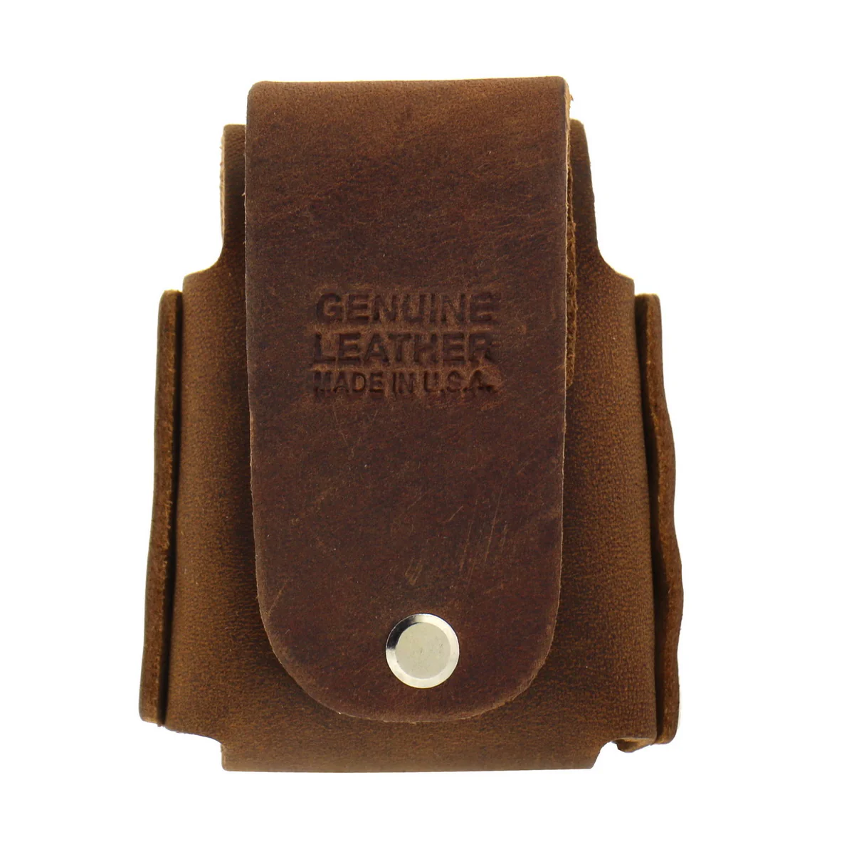 Hot Leathers CSH1002 Brown Lighter Case with Concho 2 Hot Leathers CSH1002 Brown Lighter Case with Concho