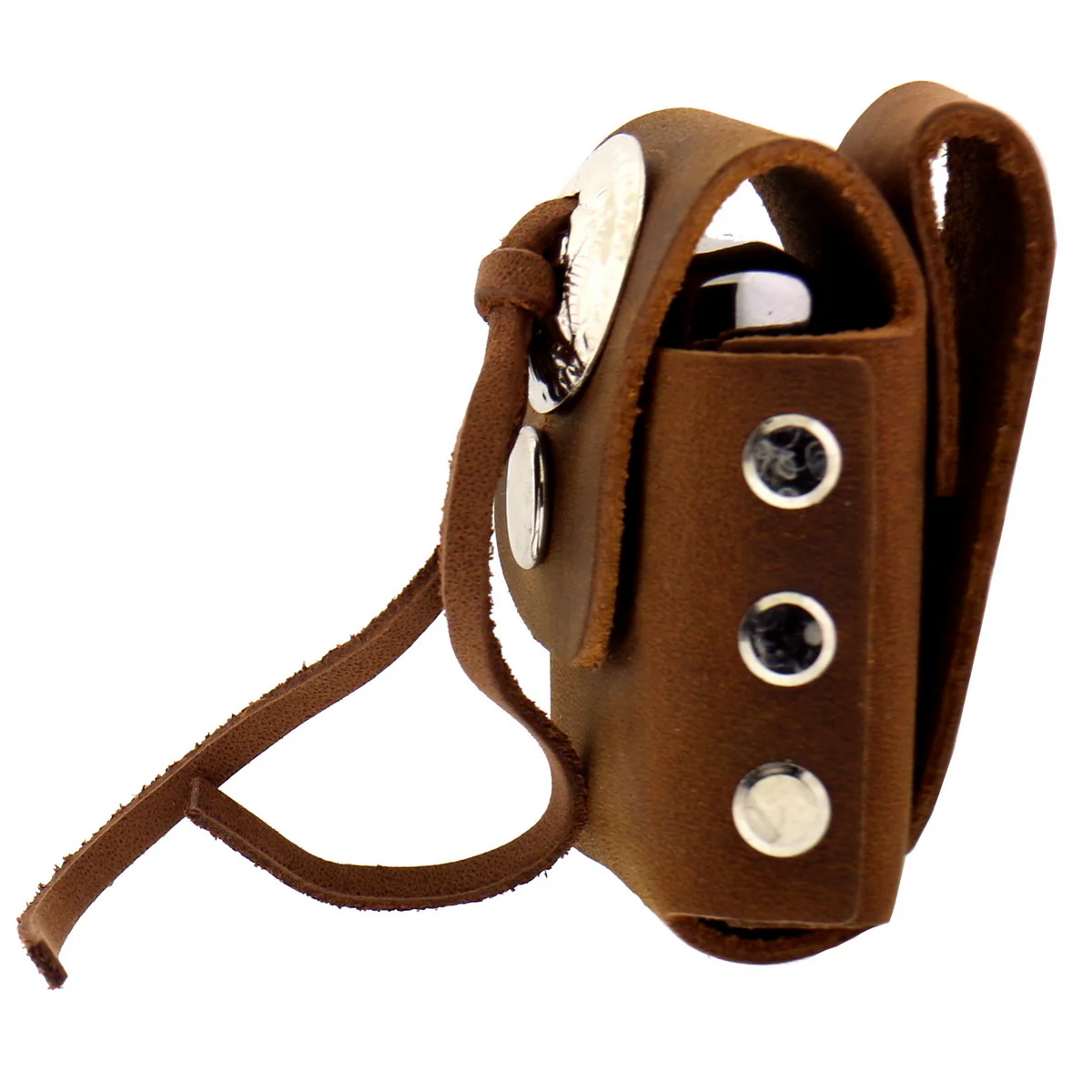 Hot Leathers CSH1002 Brown Lighter Case with Concho 6 Hot Leathers CSH1002 Brown Lighter Case with Concho