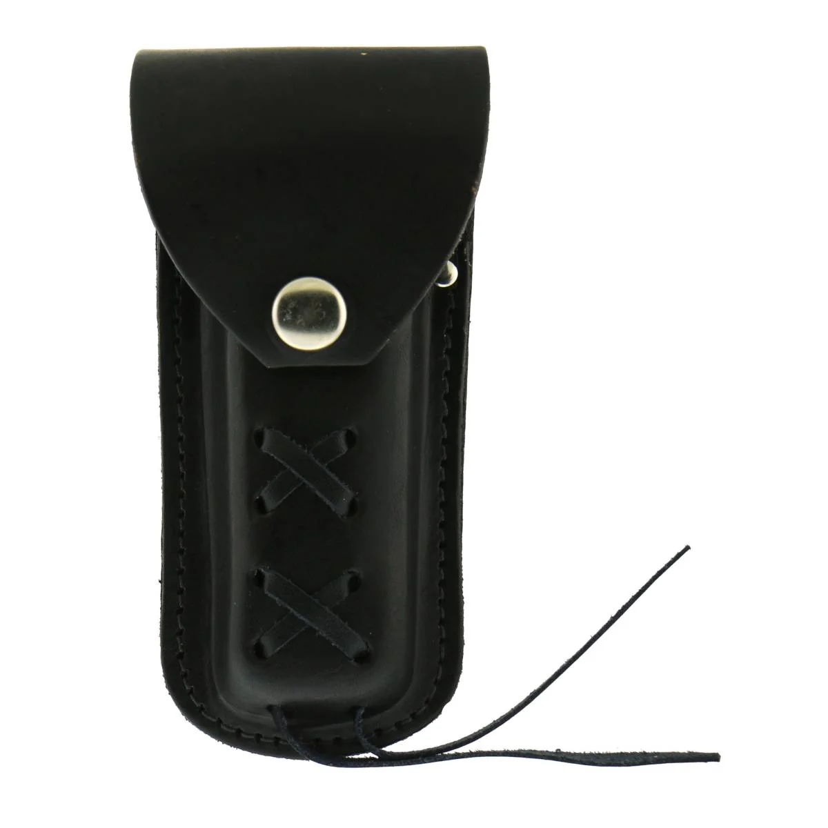 Hot Leathers CSF1006 Black Leather Knife Case with Snap Closure 1 Hot Leathers CSF1006 Black Leather Knife Case with Snap Closure