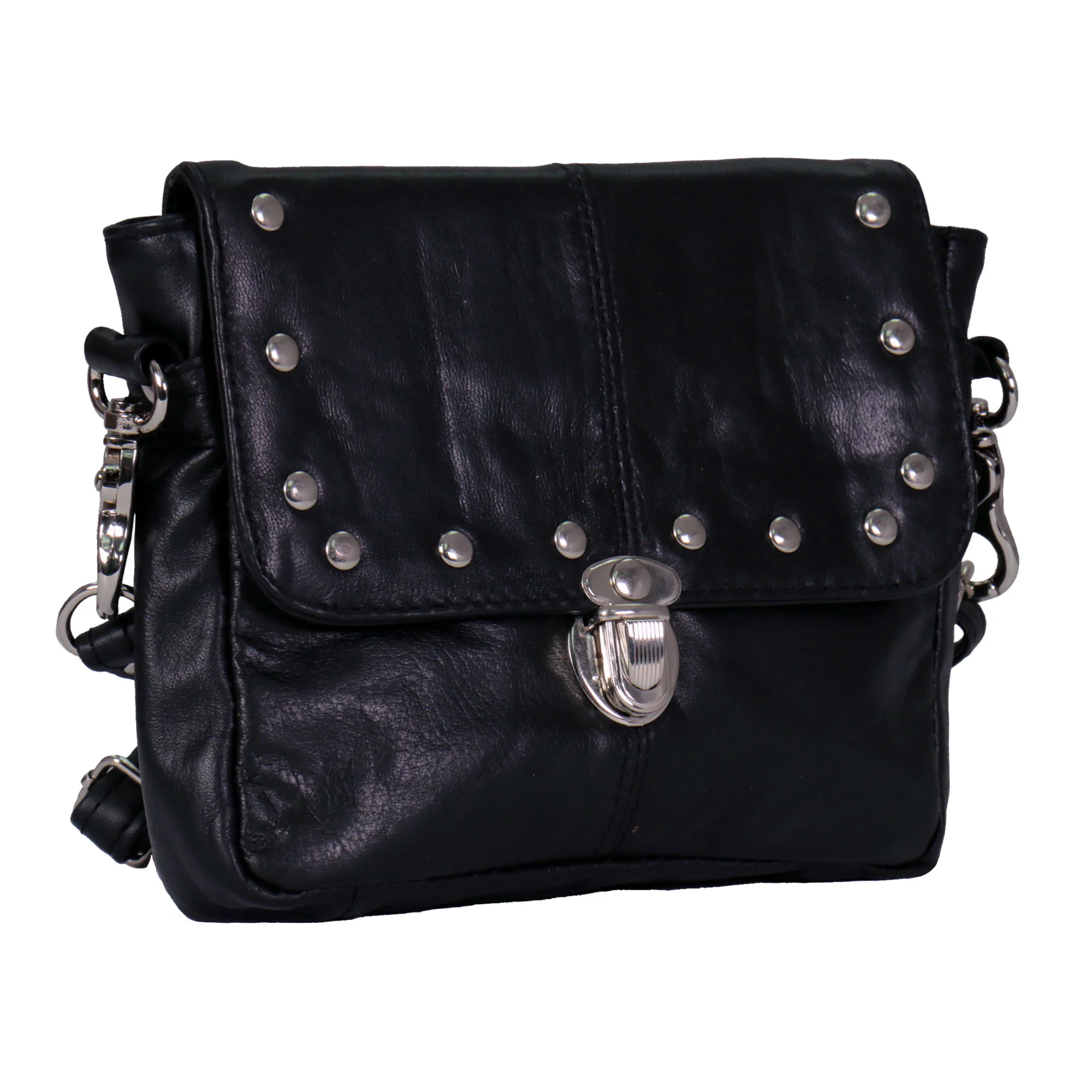 Hot Leathers CPS1010 Leather Clip Pouch with Studs 7 Hot Leathers CPS1010 Leather Clip Pouch with Studs