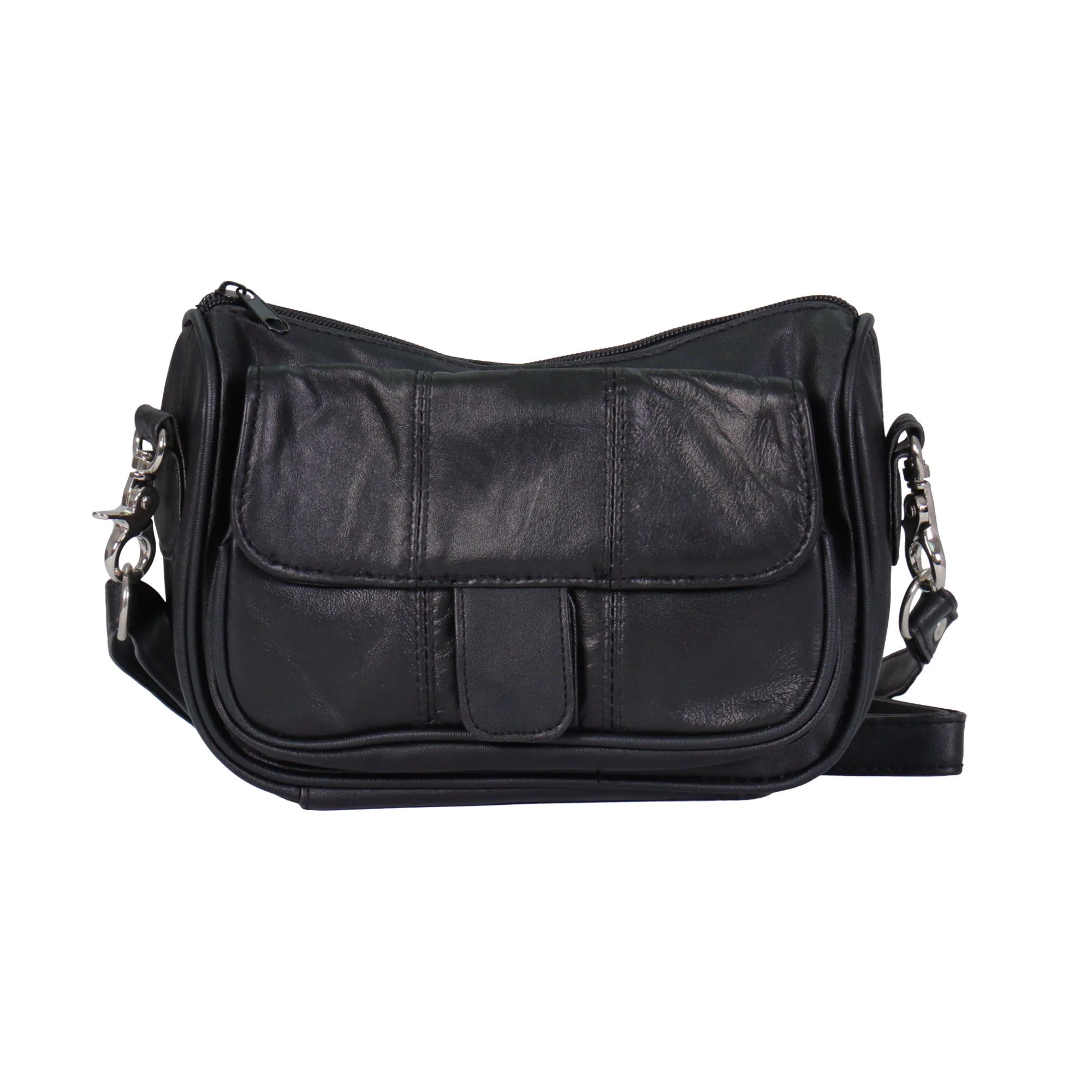 Hot Leathers CPL5006 Black Ladies Four Pocket Clip Pouch 1 Hot Leathers CPL5006 Black Ladies Four Pocket Clip Pouch