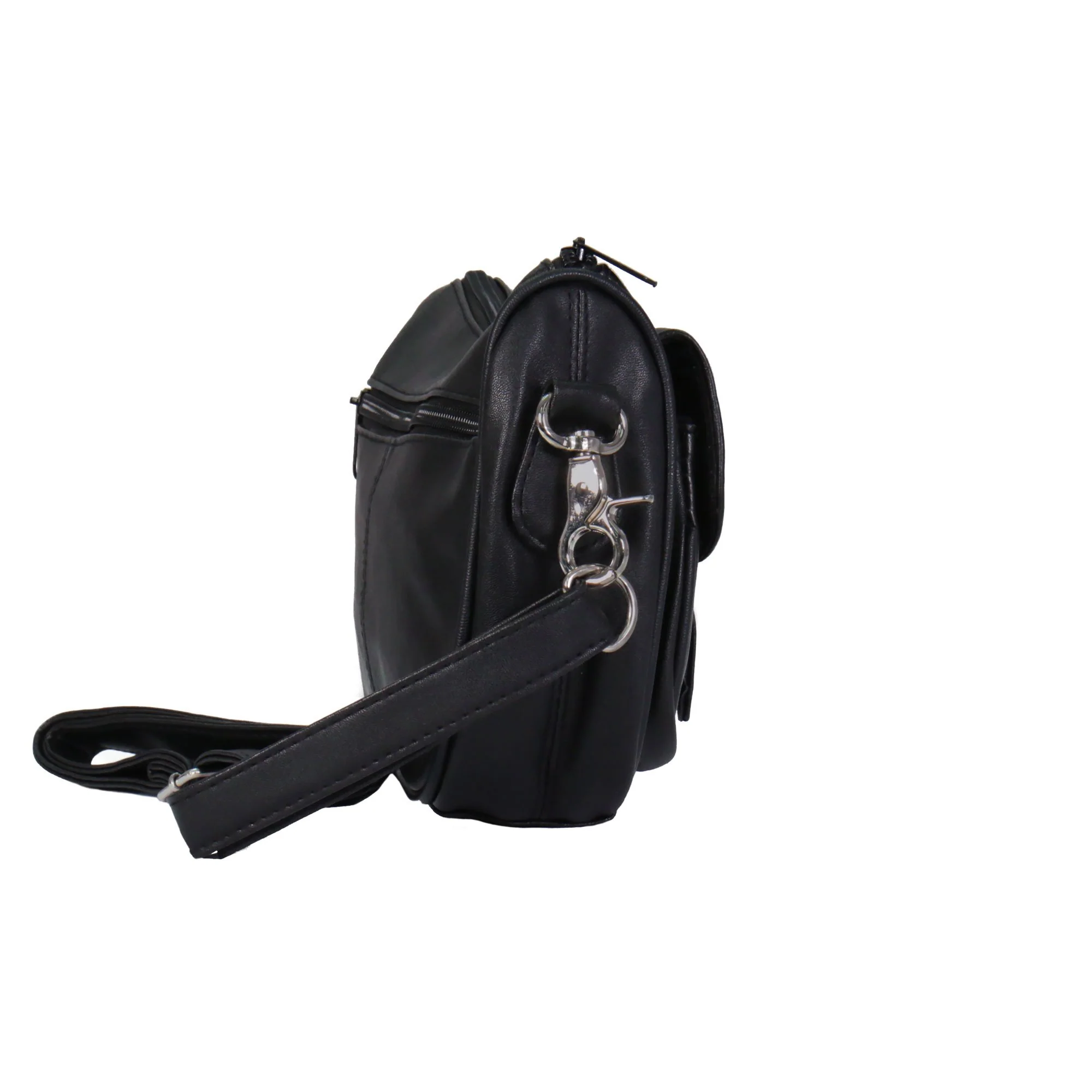 Hot Leathers CPL5006 Black Ladies Four Pocket Clip Pouch 3 Hot Leathers CPL5006 Black Ladies Four Pocket Clip Pouch
