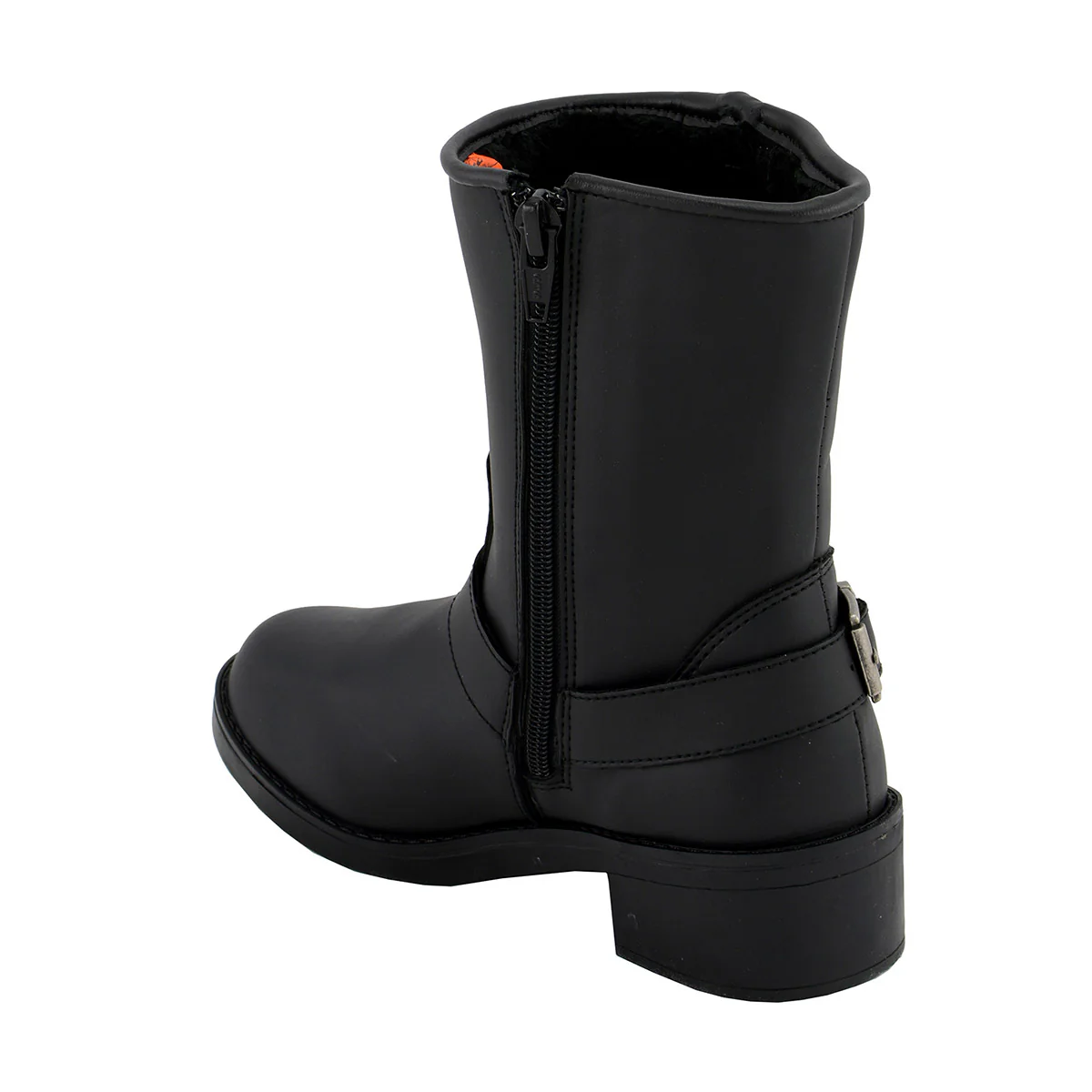 Milwaukee Leather MBL9475 Women's Classic Black Engineer Style Fashion Motorcycle Riding Boots w/ Side Zipper 5 Milwaukee Leather MBL9475 Women's Classic Black Engineer Style Fashion Motorcycle Riding Boots w/ Side Zipper