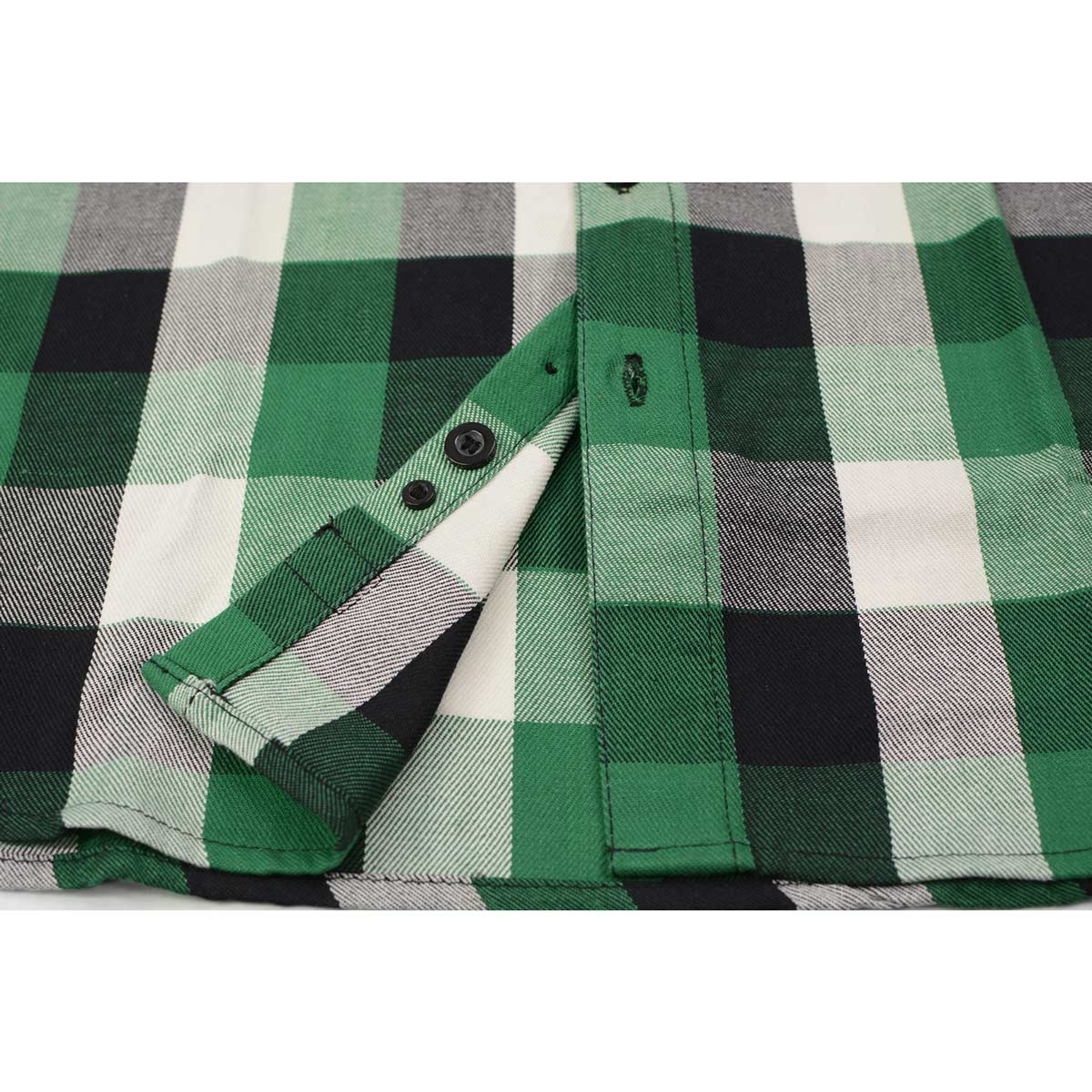 Milwaukee Leather MNG11636 Men's Flannel Plaid Shirt Green and White Long Sleeve Cotton Button Down Shirt 14 Milwaukee Leather MNG11636 Men's Flannel Plaid Shirt Green and White Long Sleeve Cotton Button Down Shirt
