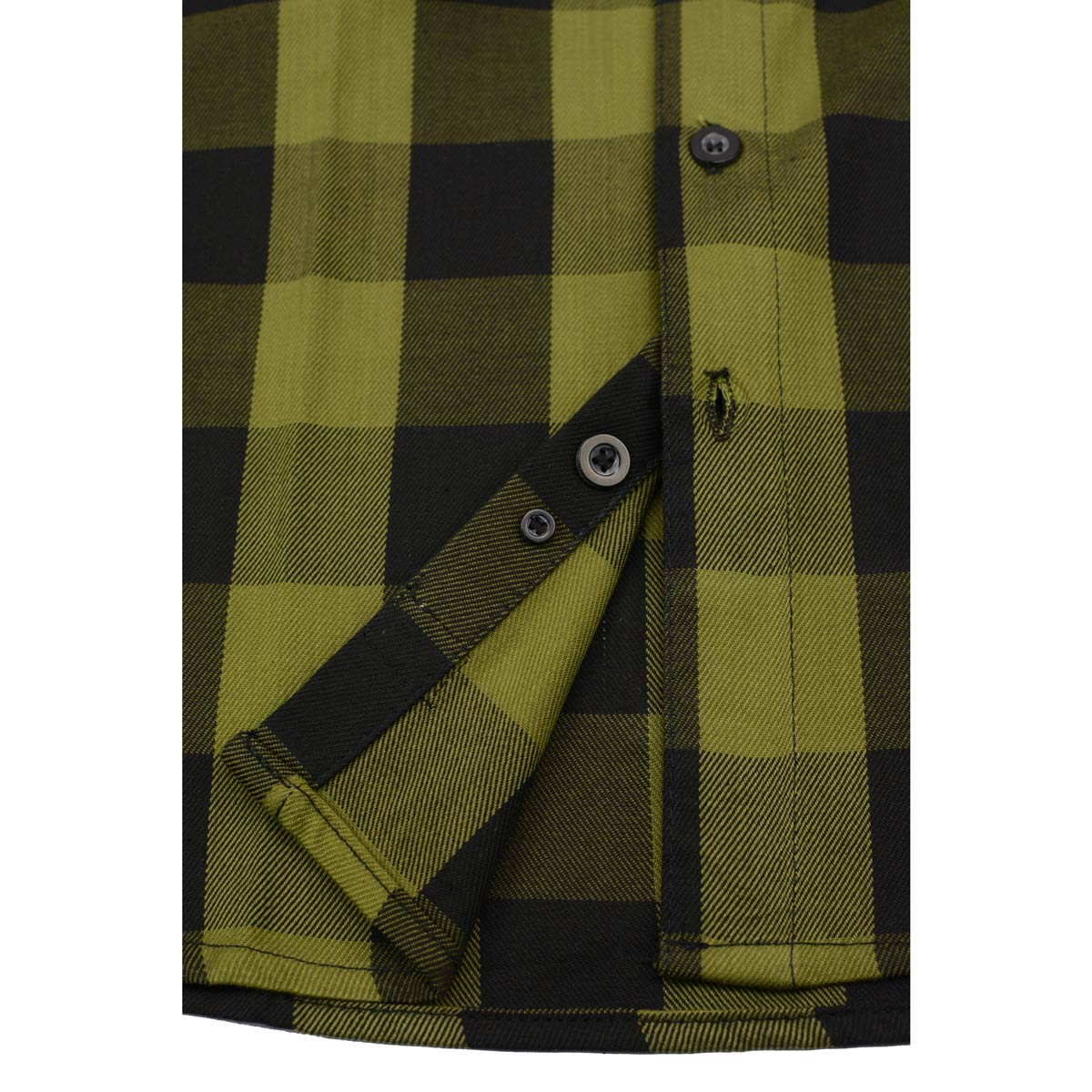 Milwaukee Leather MNG11668 Men's Black and Green Long Sleeve Cotton Flannel Shirt 12 Milwaukee Leather MNG11668 Men's Black and Green Long Sleeve Cotton Flannel Shirt