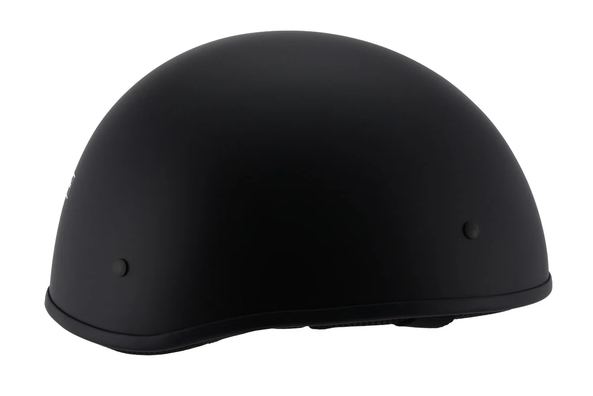 Milwaukee Performance Helmets MPH9710DOT Dot Approved Bare Bones Matte Black Half Motorcycle Helmet 8 Milwaukee Performance Helmets MPH9710DOT Dot Approved Bare Bones Matte Black Half Motorcycle Helmet