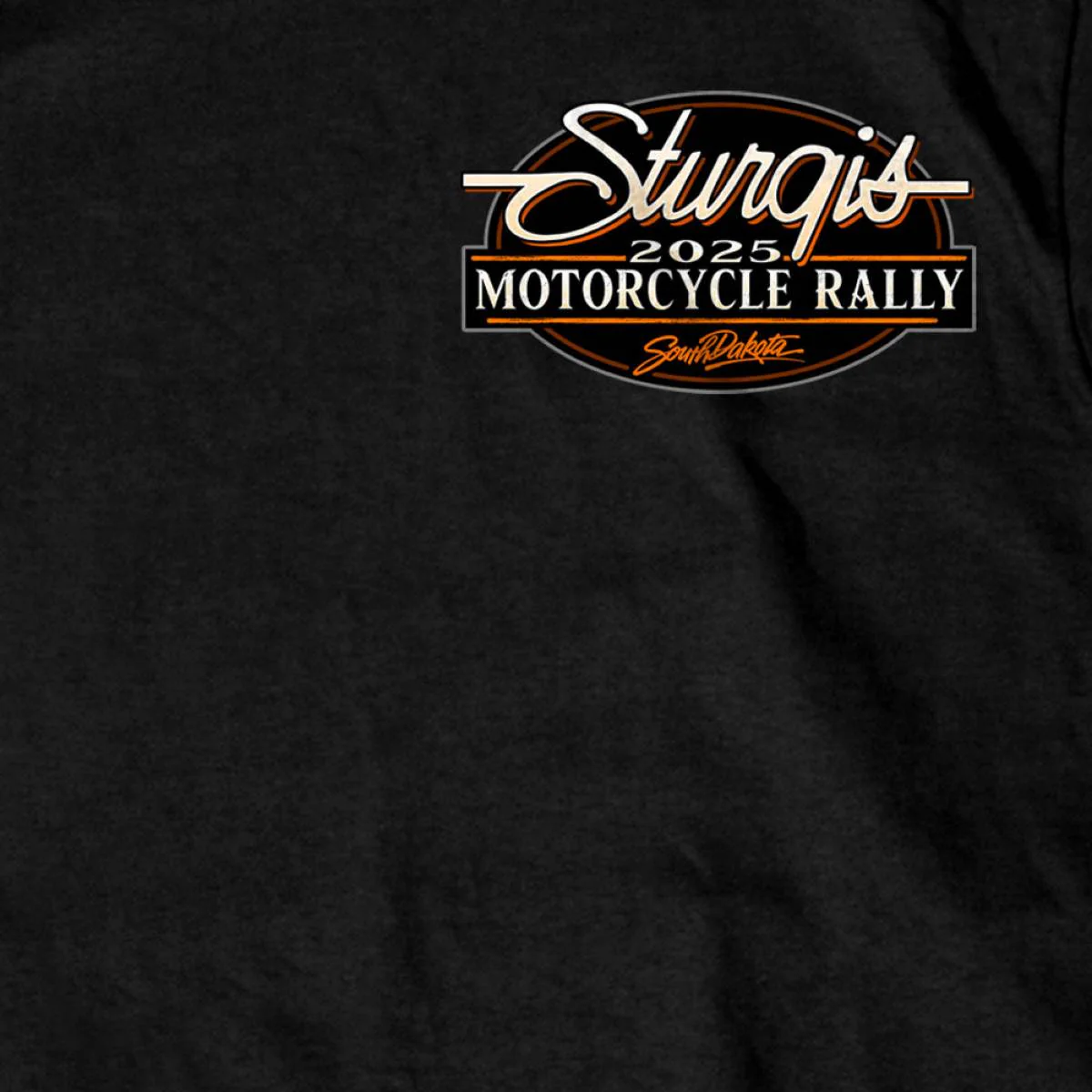 2025 Sturgis Motorcycle Rally Attractions Men's Black T-Shirt 4 2025 Sturgis Motorcycle Rally Attractions Men's Black T-Shirt