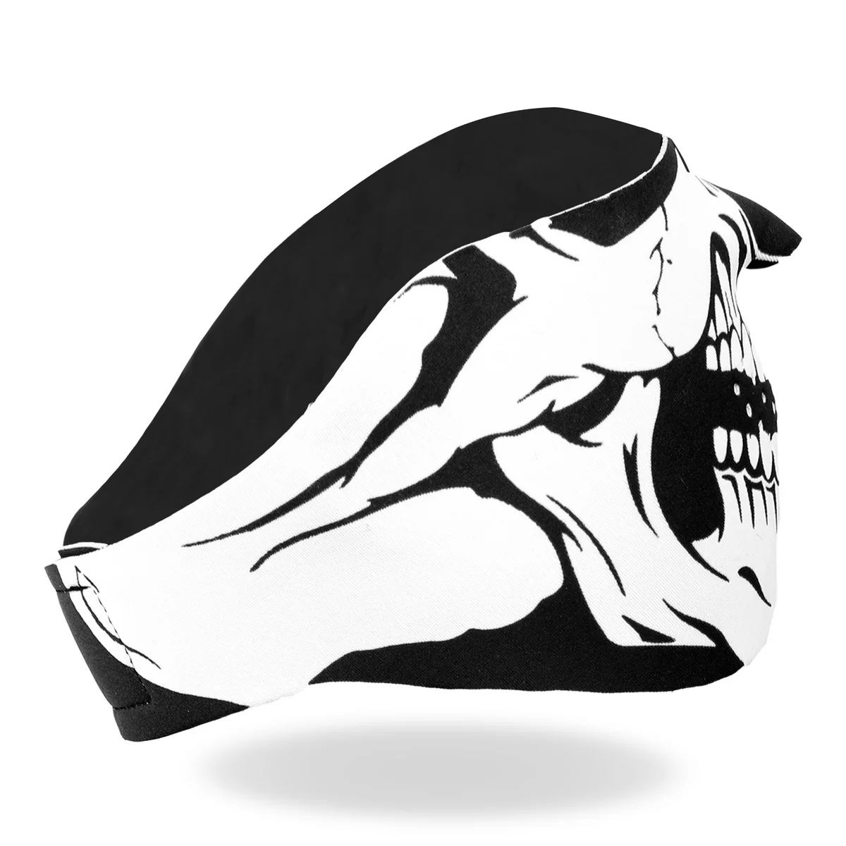 Hot Leathers FMB1002 Neoprene Skull 1/2 Face Mask 3 Hot Leathers FMB1002 Neoprene Skull 1/2 Face Mask