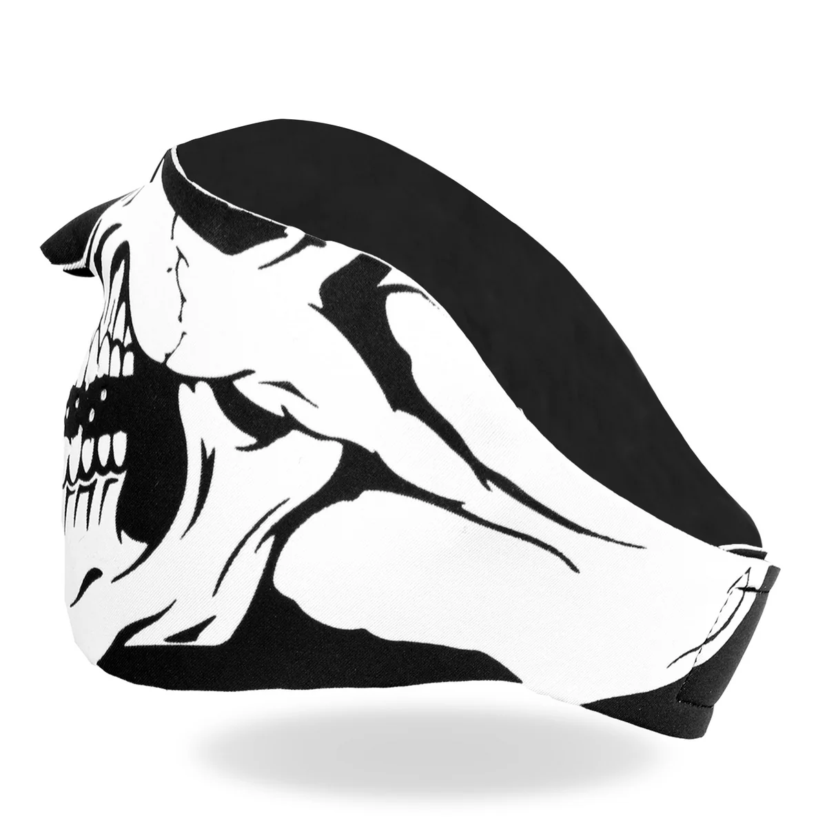 Hot Leathers FMB1002 Neoprene Skull 1/2 Face Mask 5 Hot Leathers FMB1002 Neoprene Skull 1/2 Face Mask