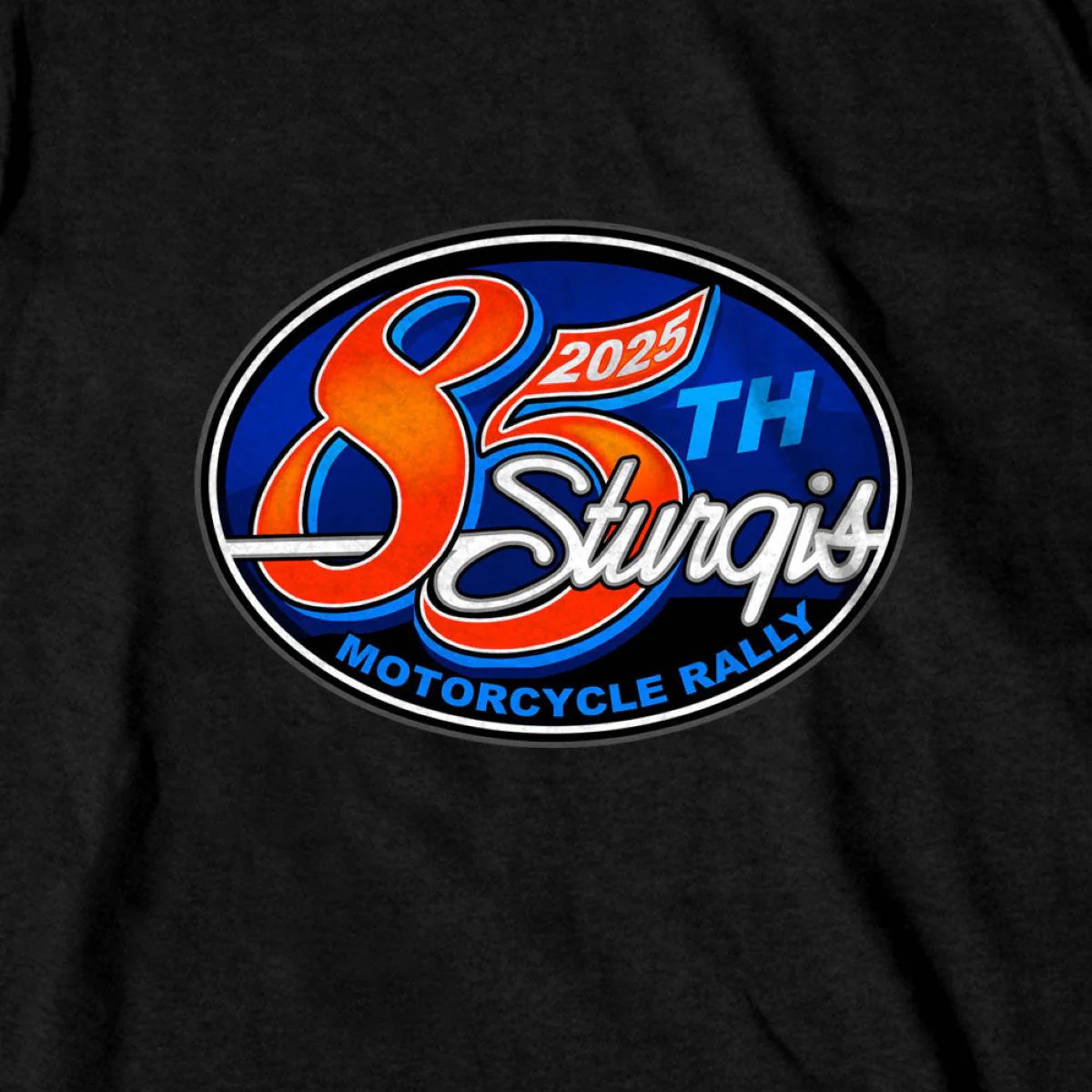 2025 Sturgis Motorcycle Rally Rally Logo Black Men's T-Shirt 4 2025 Sturgis Motorcycle Rally Rally Logo Black Men's T-Shirt