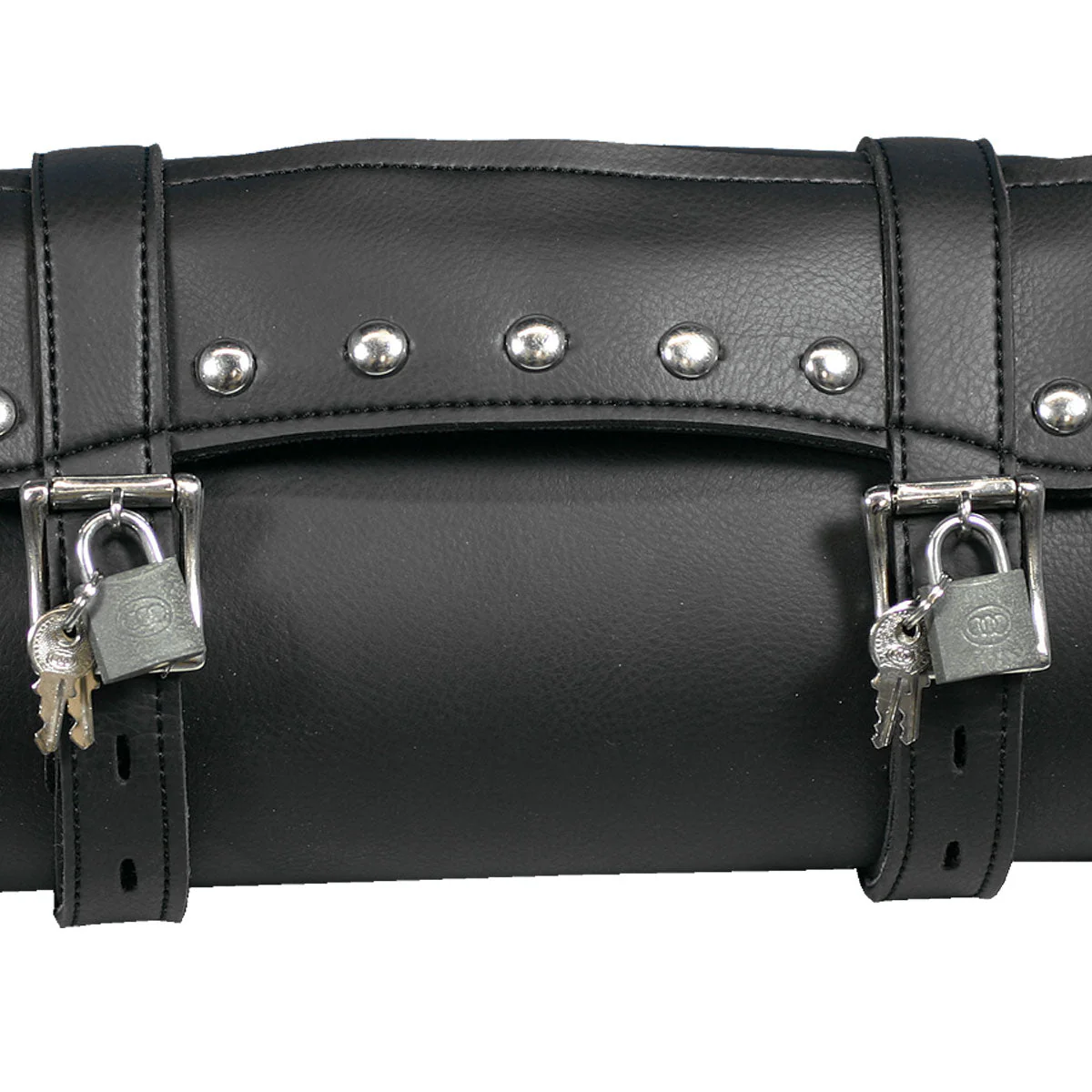 Hot Leathers Large PVC Tool Bag with Padlocks TBB1005 2 Hot Leathers Large PVC Tool Bag with Padlocks TBB1005