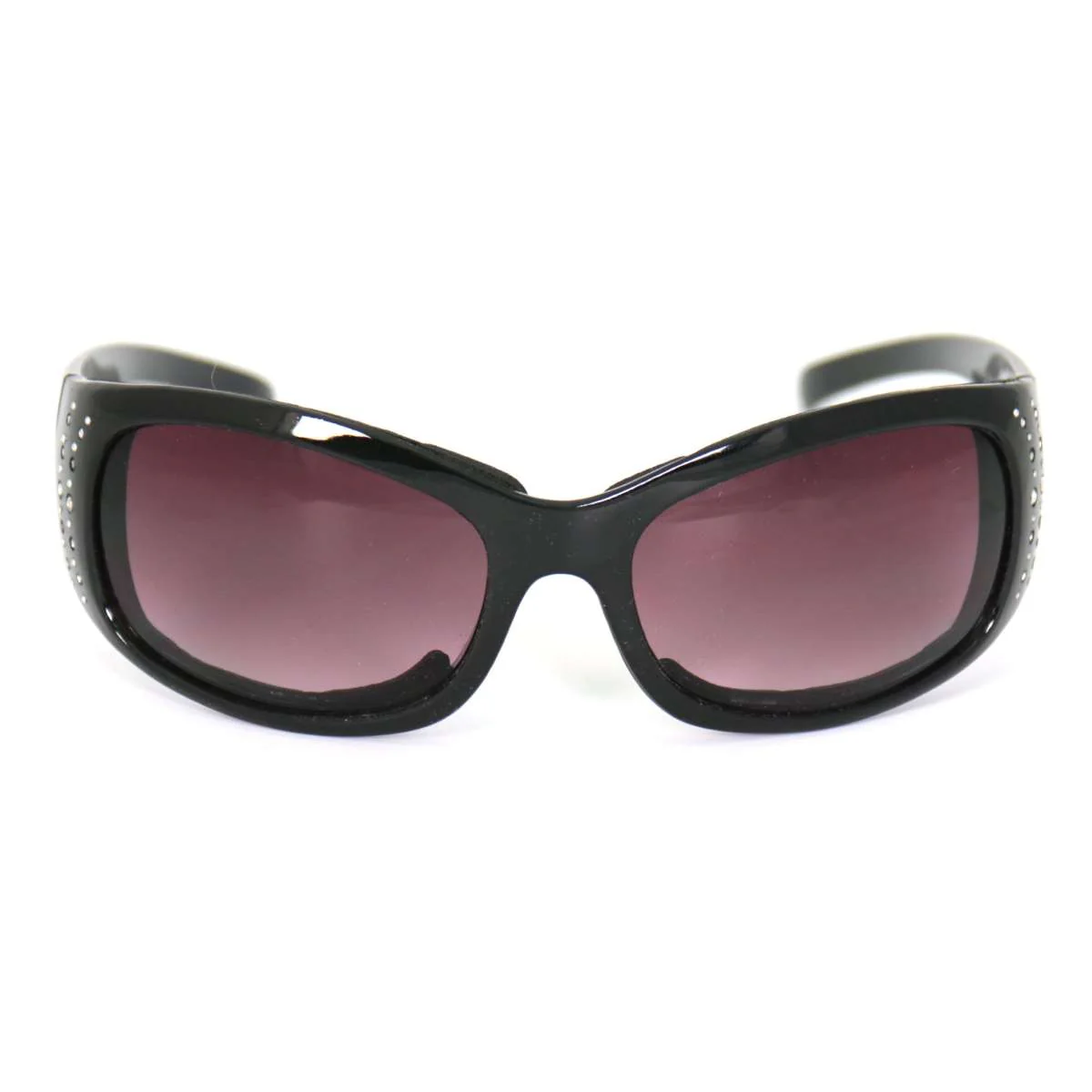 Hot Leathers Bling Sunglasses with Foam Padding and Smoke Lenses SGL2048 2 Hot Leathers Bling Sunglasses with Foam Padding and Smoke Lenses SGL2048