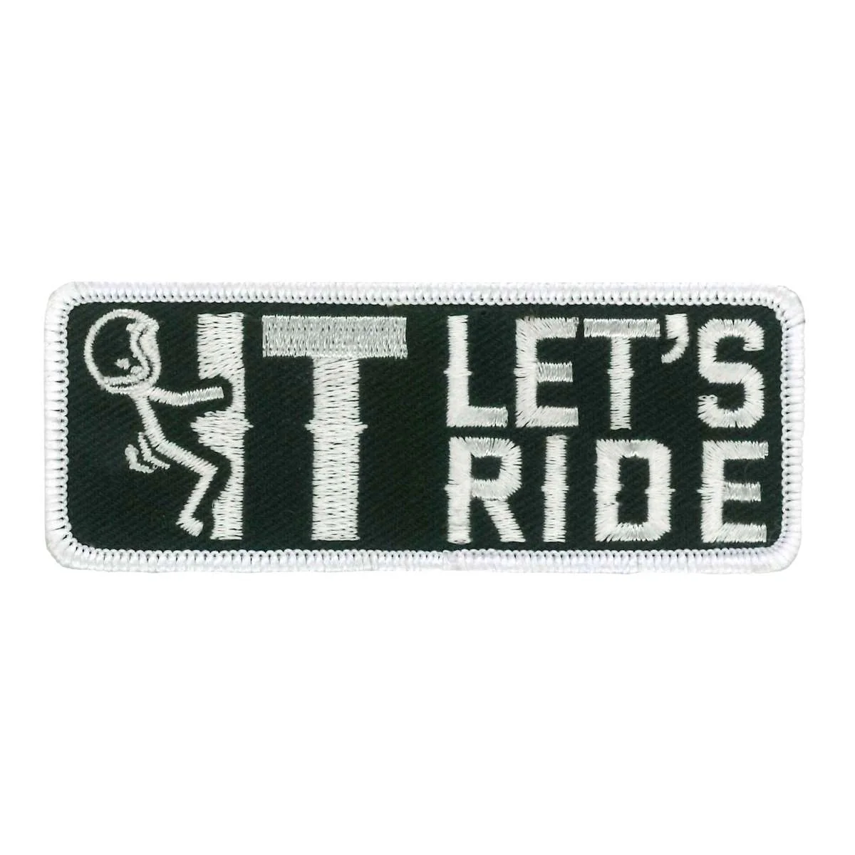 Hot Leathers F It Let's Ride Patch PPW1102 PPW1102 1 Hot Leathers F It Let's Ride Patch PPW1102 PPW1102