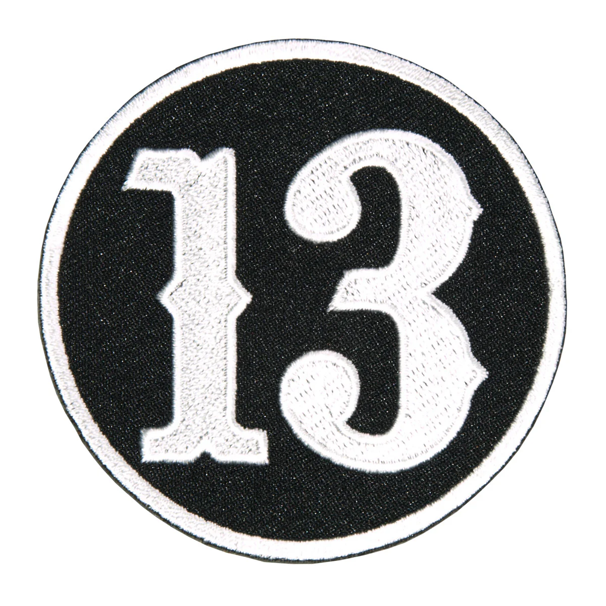 Hot Leathers PPL9373 Circle 13 3" x 3" Patch 1 Hot Leathers PPL9373 Circle 13 3" x 3" Patch
