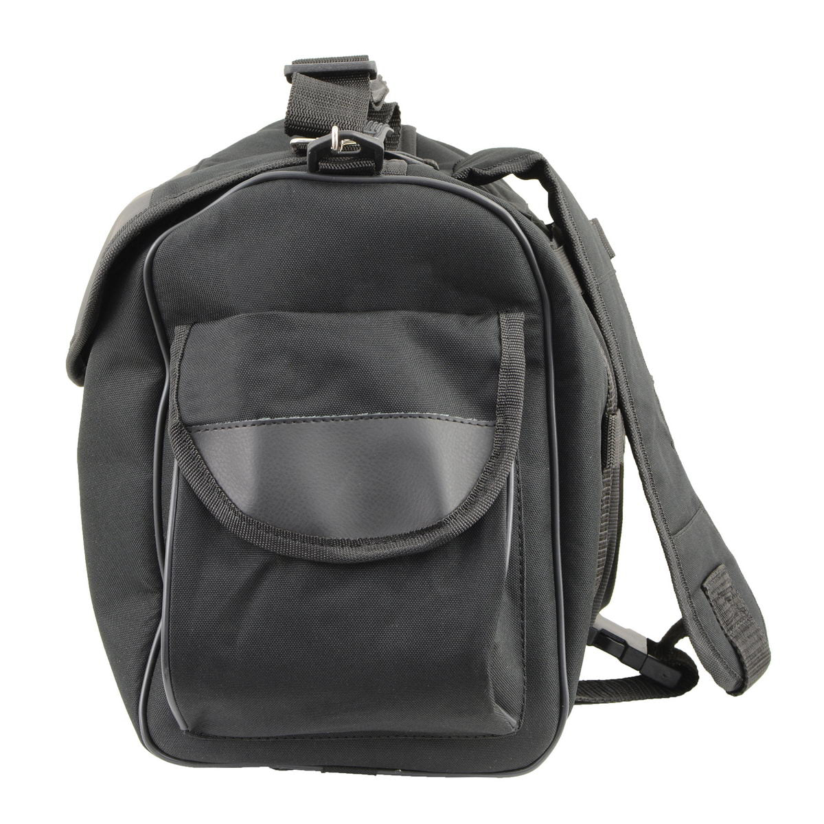 Milwaukee Leather SH630 Medium Black Textile Motorcycle Sissy Bar Duffle Bag 4 Milwaukee Leather SH630 Medium Black Textile Motorcycle Sissy Bar Duffle Bag