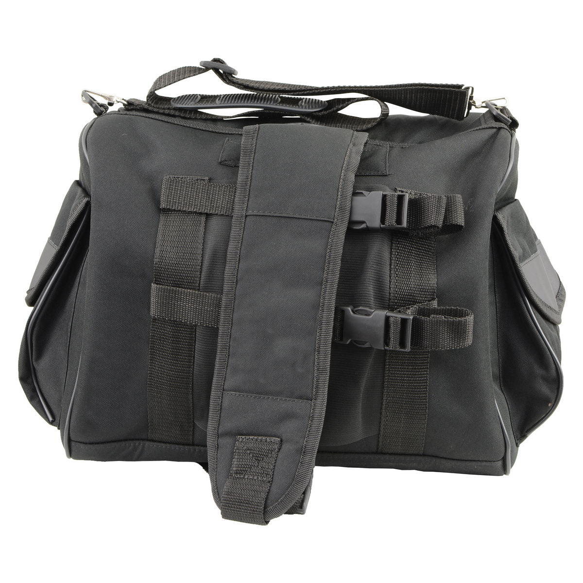 Milwaukee Leather SH630 Medium Black Textile Motorcycle Sissy Bar Duffle Bag 6 Milwaukee Leather SH630 Medium Black Textile Motorcycle Sissy Bar Duffle Bag
