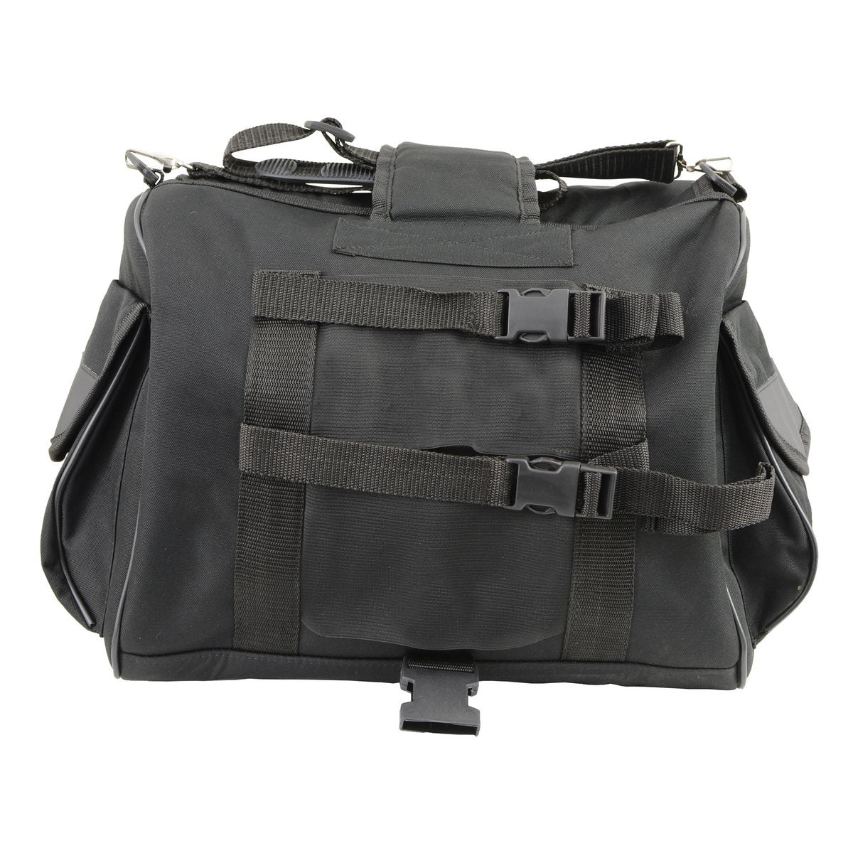 Milwaukee Leather SH630 Medium Black Textile Motorcycle Sissy Bar Duffle Bag 7 Milwaukee Leather SH630 Medium Black Textile Motorcycle Sissy Bar Duffle Bag
