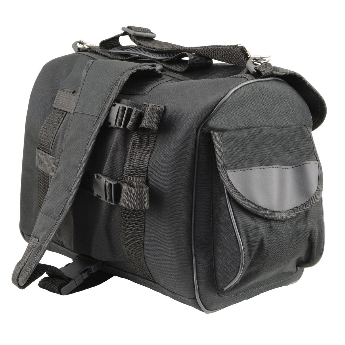 Milwaukee Leather SH630 Medium Black Textile Motorcycle Sissy Bar Duffle Bag 8 Milwaukee Leather SH630 Medium Black Textile Motorcycle Sissy Bar Duffle Bag