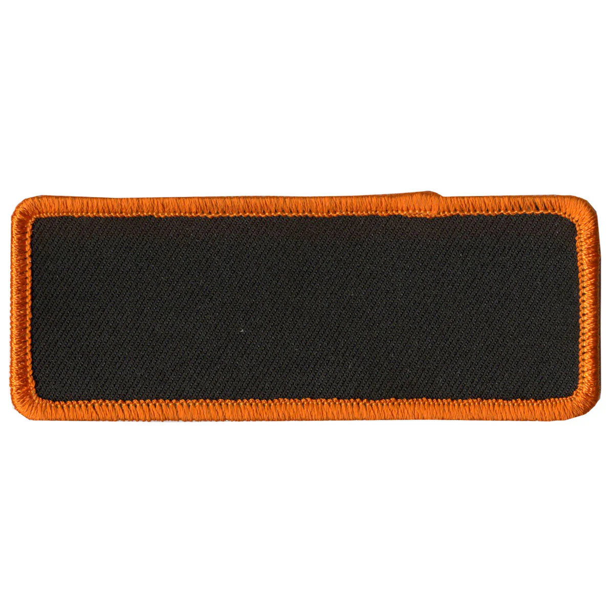 Hot Leathers Blank w/ Orange Trim 4" x 1.5" Patch PPP1003 1 Hot Leathers Blank w/ Orange Trim 4" x 1.5" Patch PPP1003