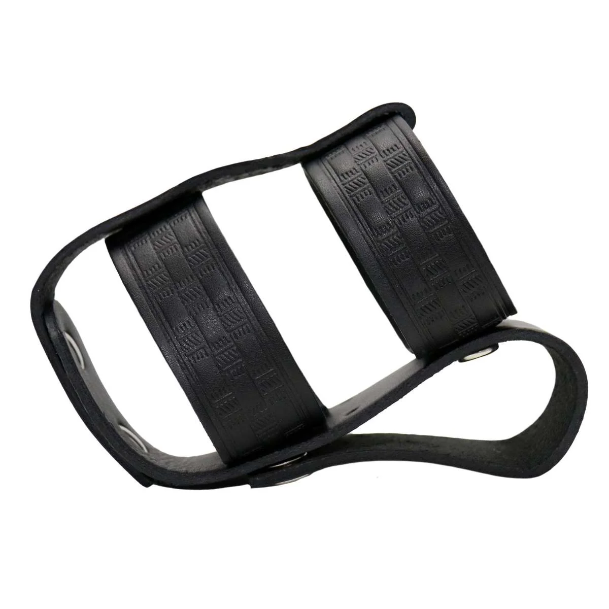 Hot Leathers Embossed Leather Bottle Holder BVH1003 4 Hot Leathers Embossed Leather Bottle Holder BVH1003