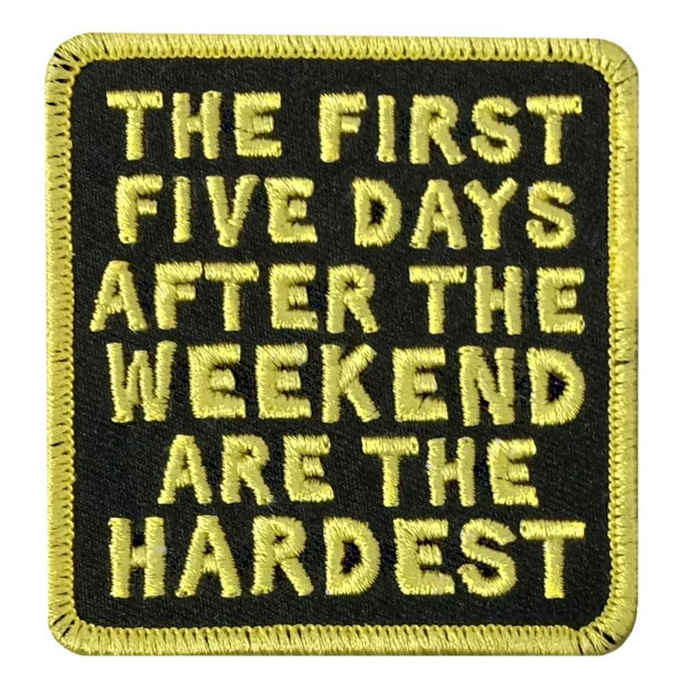 Hot Leathers The First 2.5 X 2.67 Embroidered Patch PPW1260 1 Hot Leathers The First 2.5 X 2.67 Embroidered Patch PPW1260