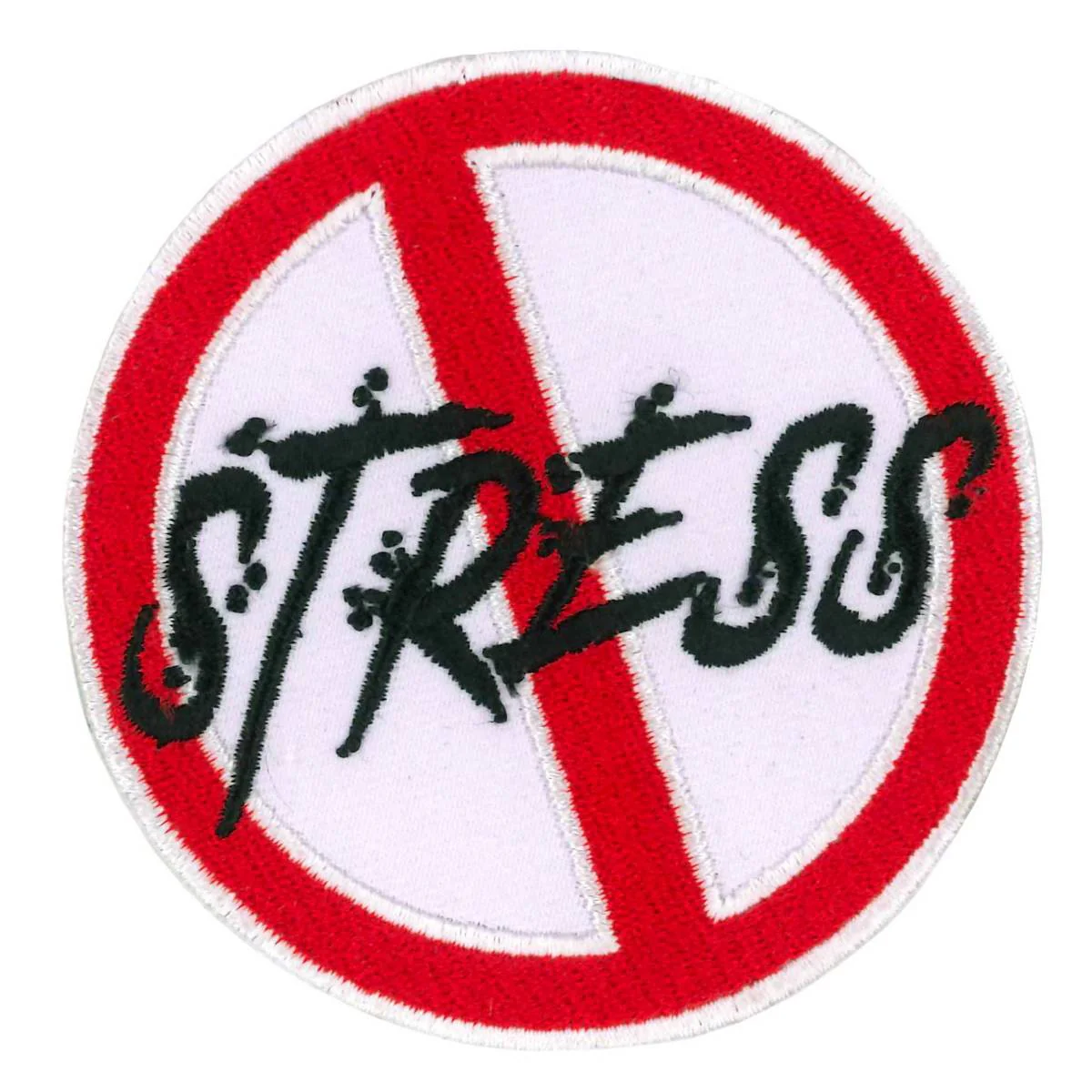 Hot Leathers Stress Embroidered Patch Ppw1256 PPW1256 1 Hot Leathers Stress Embroidered Patch Ppw1256 PPW1256