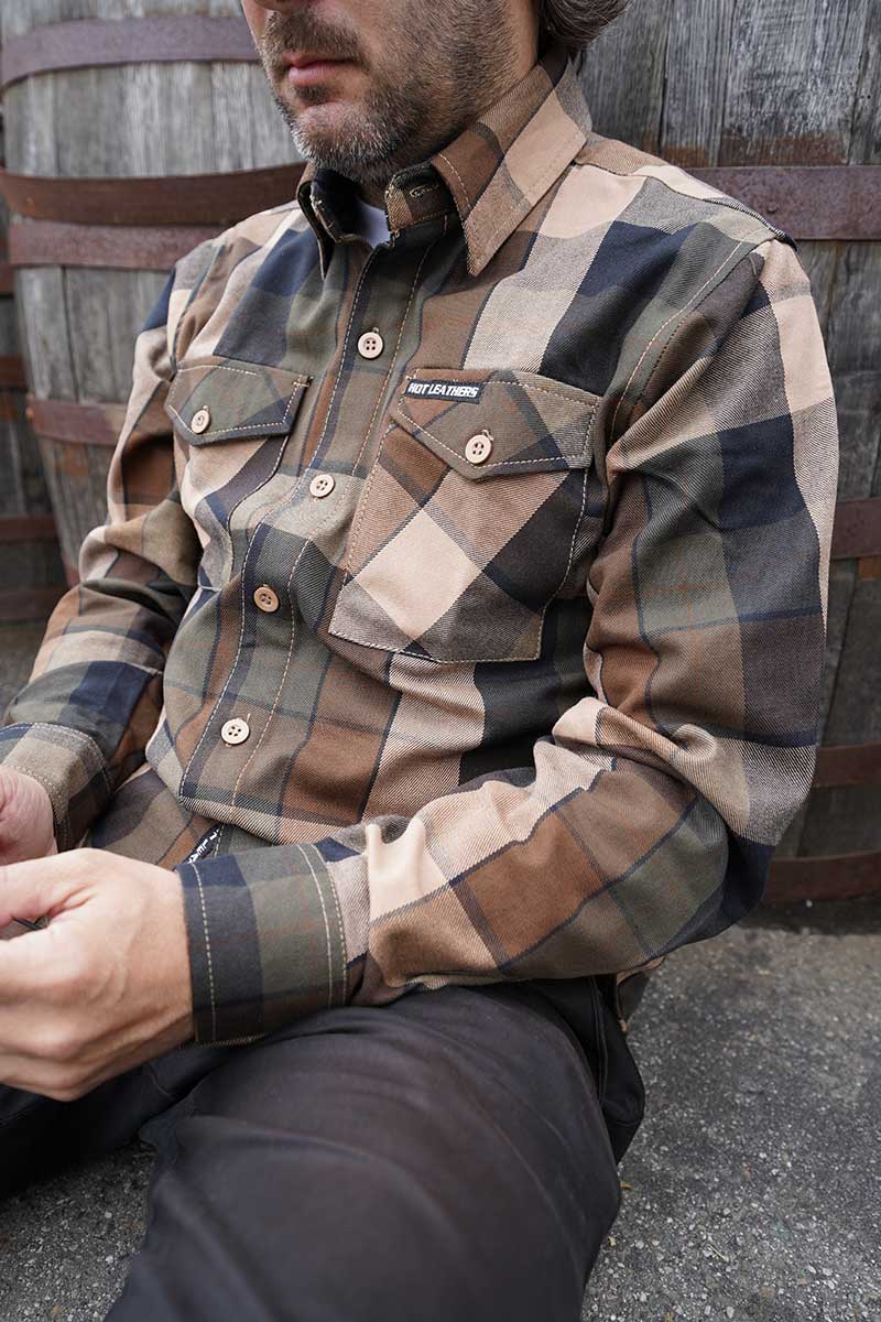 Hot Leathers FLM2013 Men's Sidewinder Flannel Long Sleeve Shirt 6 Hot Leathers FLM2013 Men's Sidewinder Flannel Long Sleeve Shirt