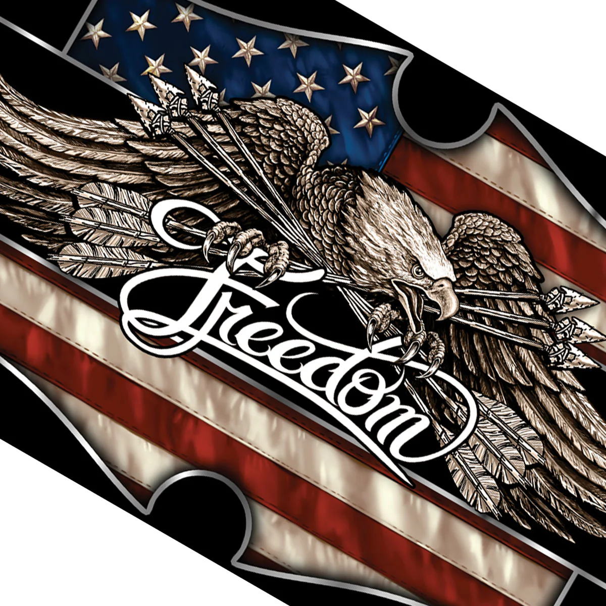 Hot Leathers FGA1065 Freedom Eagle Flag 2 Hot Leathers FGA1065 Freedom Eagle Flag