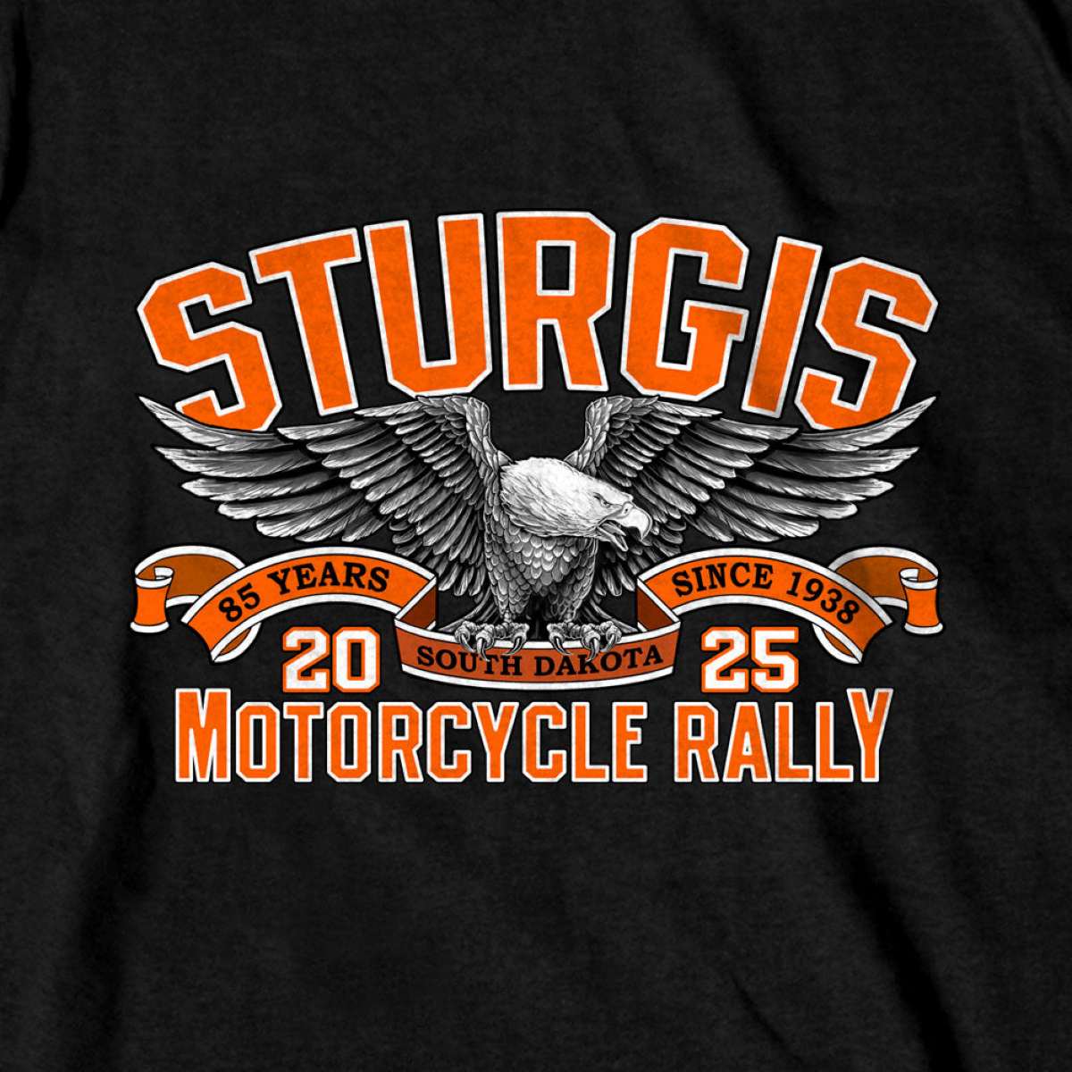 2025 Sturgis Motorcycle Rally Main Street Photo SS Black T-shirt SPB1169 4 2025 Sturgis Motorcycle Rally Main Street Photo SS Black T-shirt SPB1169