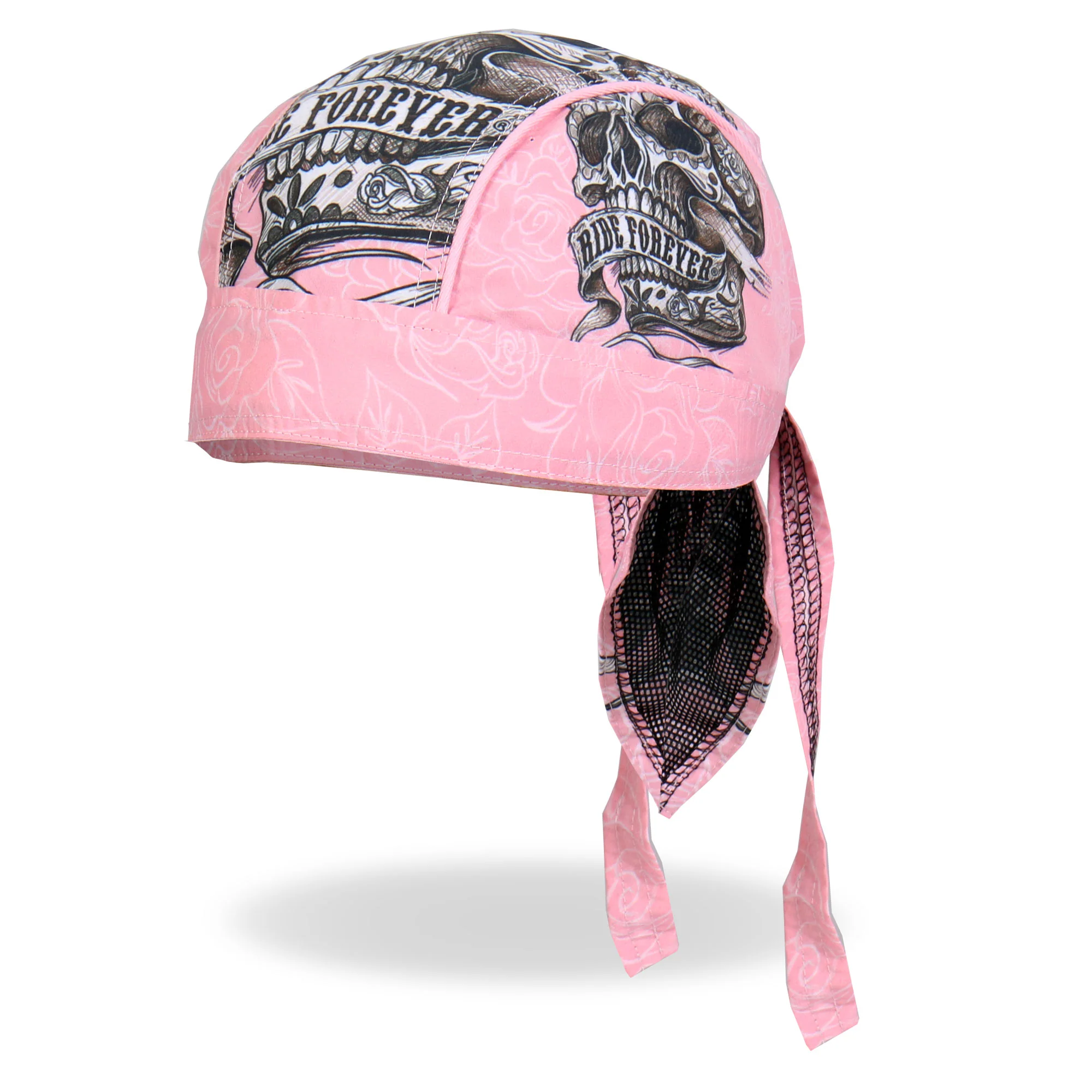 Hot Leathers HWH1087 Banner Skull Headwrap 1 Hot Leathers HWH1087 Banner Skull Headwrap