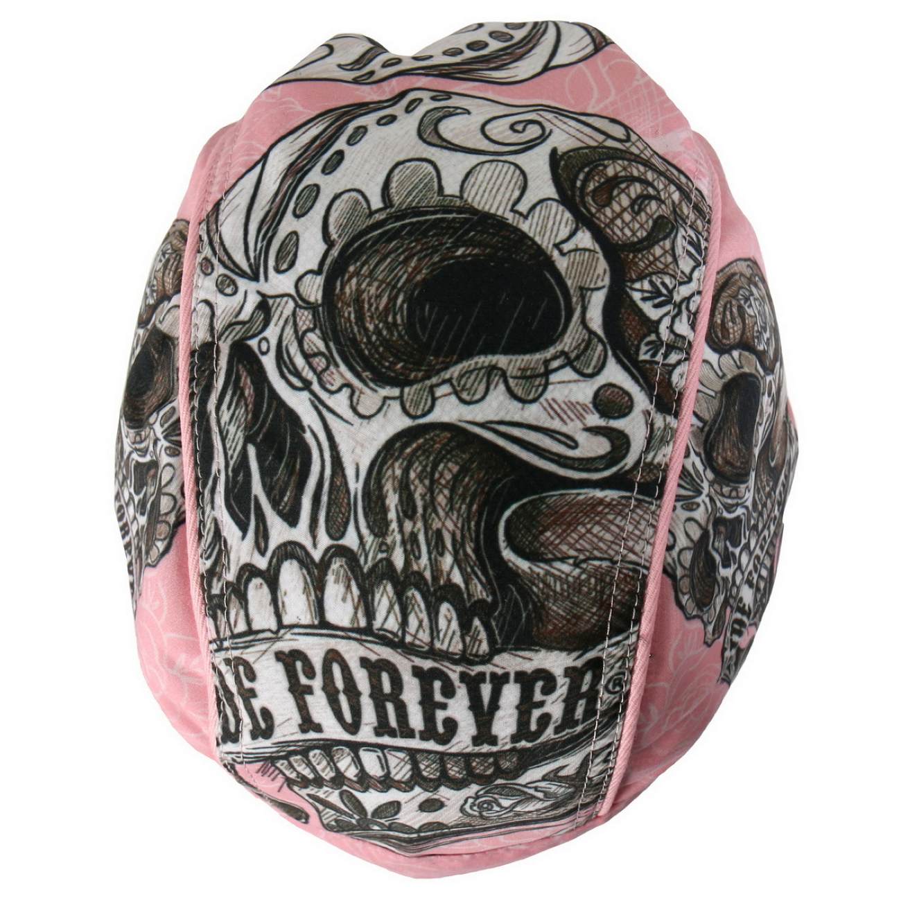 Hot Leathers HWH1087 Banner Skull Headwrap 4 Hot Leathers HWH1087 Banner Skull Headwrap