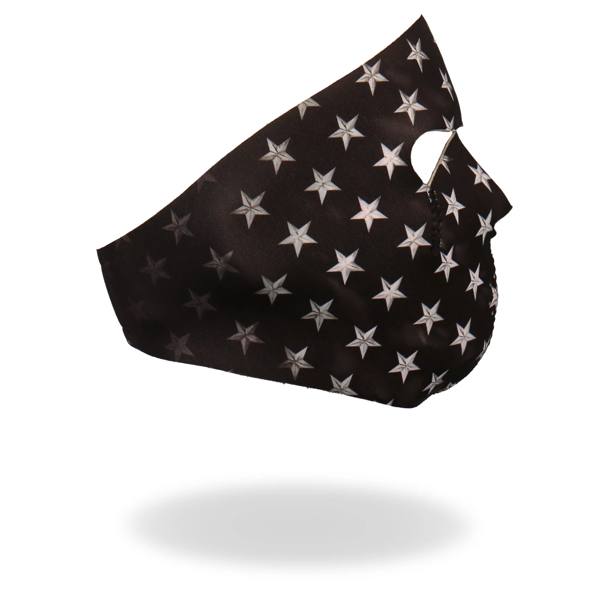 Hot Leathers FMA1032 Black and White Face Mask 6 Hot Leathers FMA1032 Black and White Face Mask
