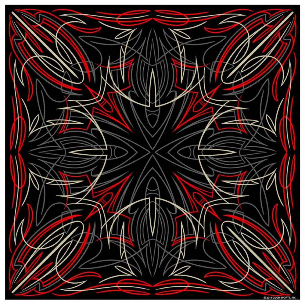 Hot Leathers BAB1074 Pinstripe Bandana