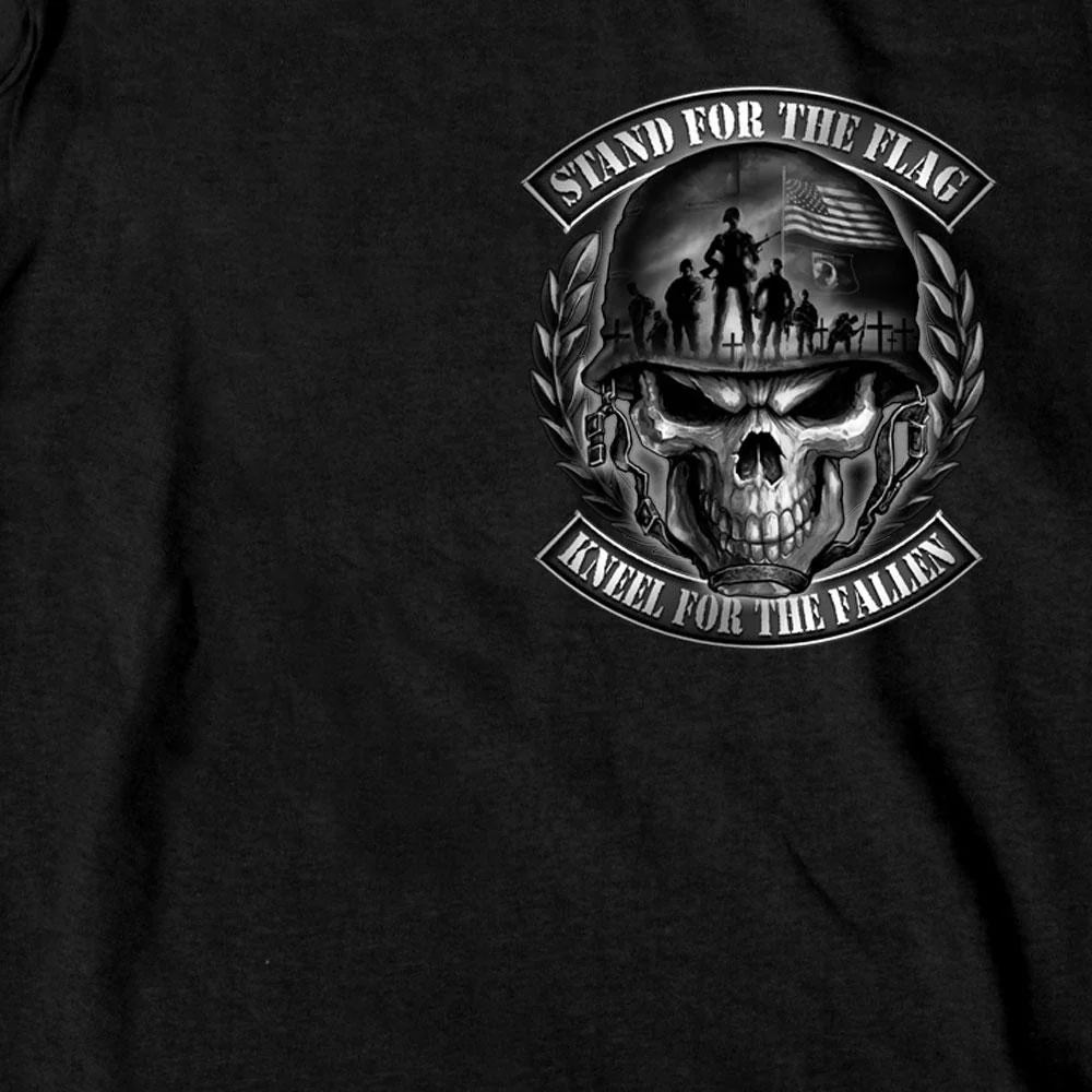 Hot Leathers GMD1501 Stand for the Flag Skull T-Shirt 3 Hot Leathers GMD1501 Stand for the Flag Skull T-Shirt