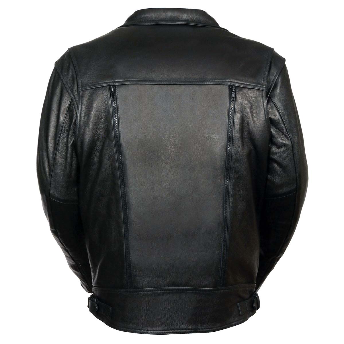 Leather King SH1018 Men's ‘Pistol Pete’ Motorcycle Jacket with Utility Pocket 3 Leather King SH1018 Men's ‘Pistol Pete’ Motorcycle Jacket with Utility Pocket