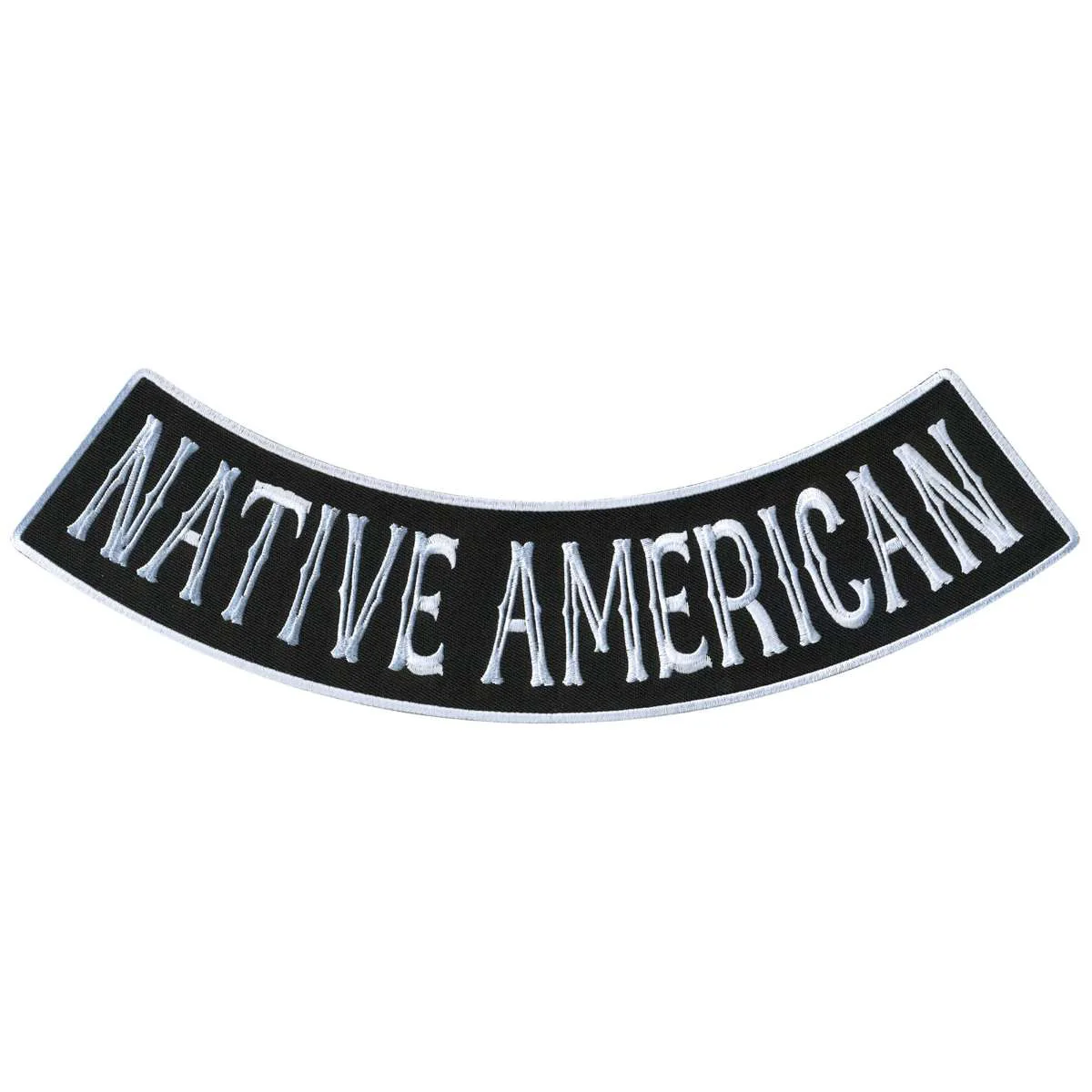Hot Leathers Native American 12” X 3” Bottom Rocker Patch PPM5145 1 Hot Leathers Native American 12” X 3” Bottom Rocker Patch PPM5145