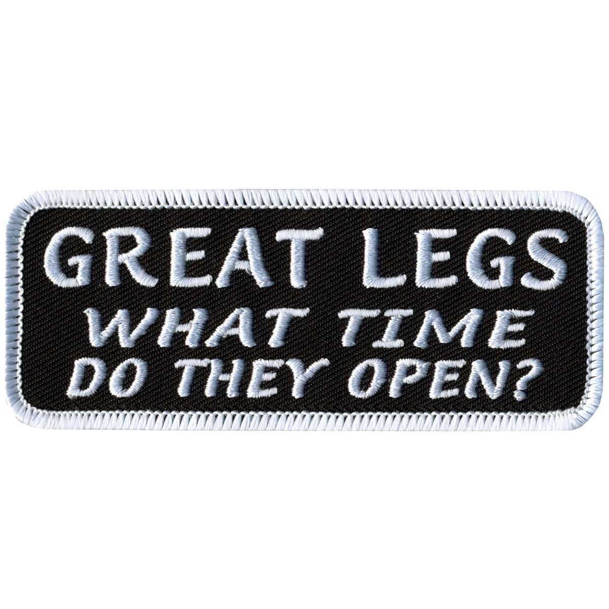 Hot Leathers PPL9172 Great Legs 4" Patch 1 Hot Leathers PPL9172 Great Legs 4" Patch