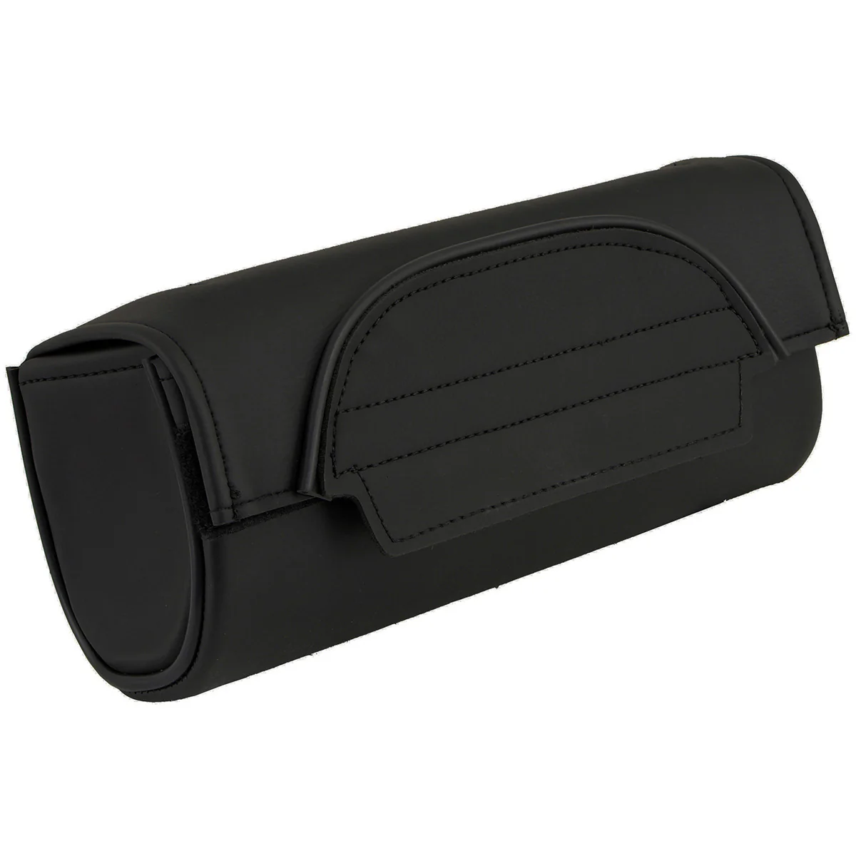 Milwaukee Leather SH621 Black PVC Motorcycle Tool Bag with Self FastenerClosure