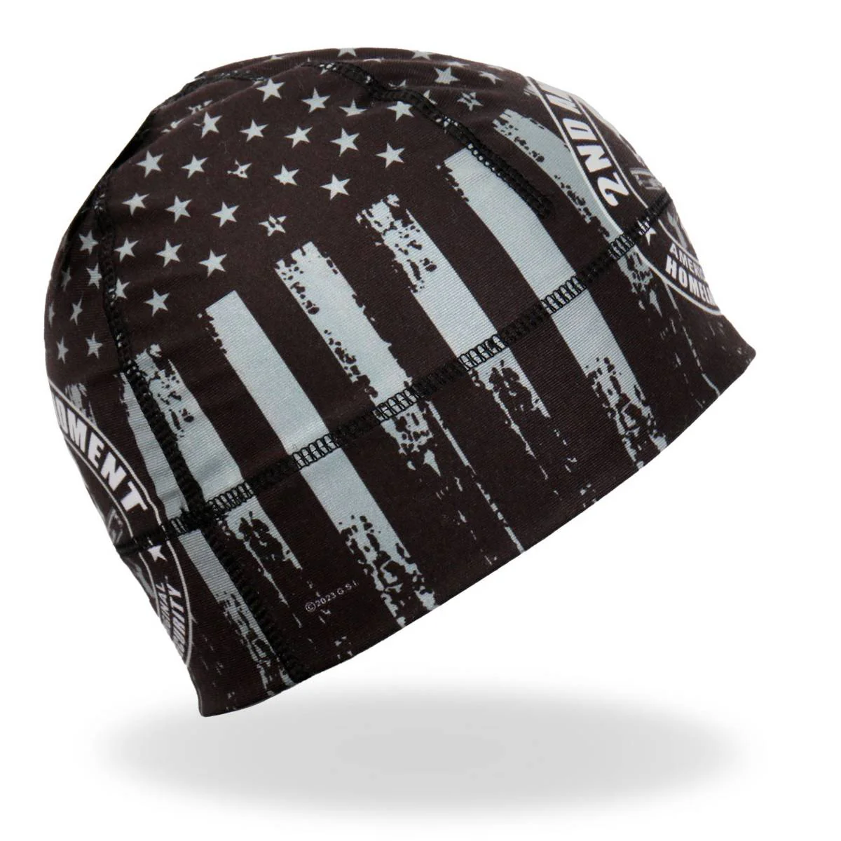 Hot Leathers 2ND Amendment Helmet Liner KHC4001 4 Hot Leathers 2ND Amendment Helmet Liner KHC4001
