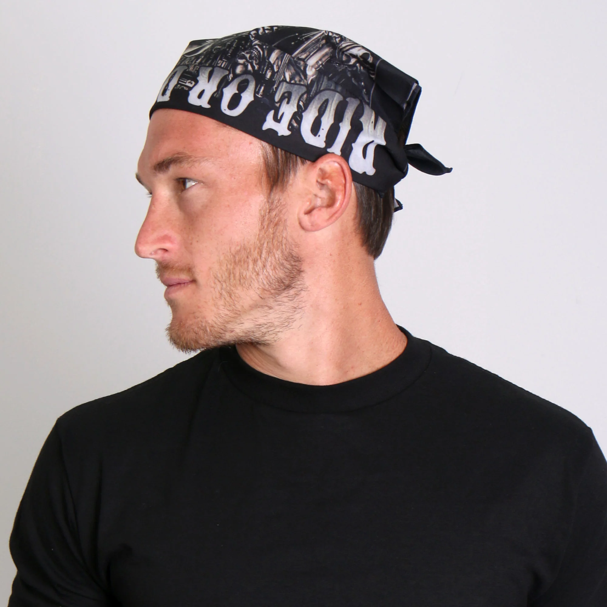 Hot Leathers BAB1047 Ride Or Die Saloon Bandana 2 Hot Leathers BAB1047 Ride Or Die Saloon Bandana