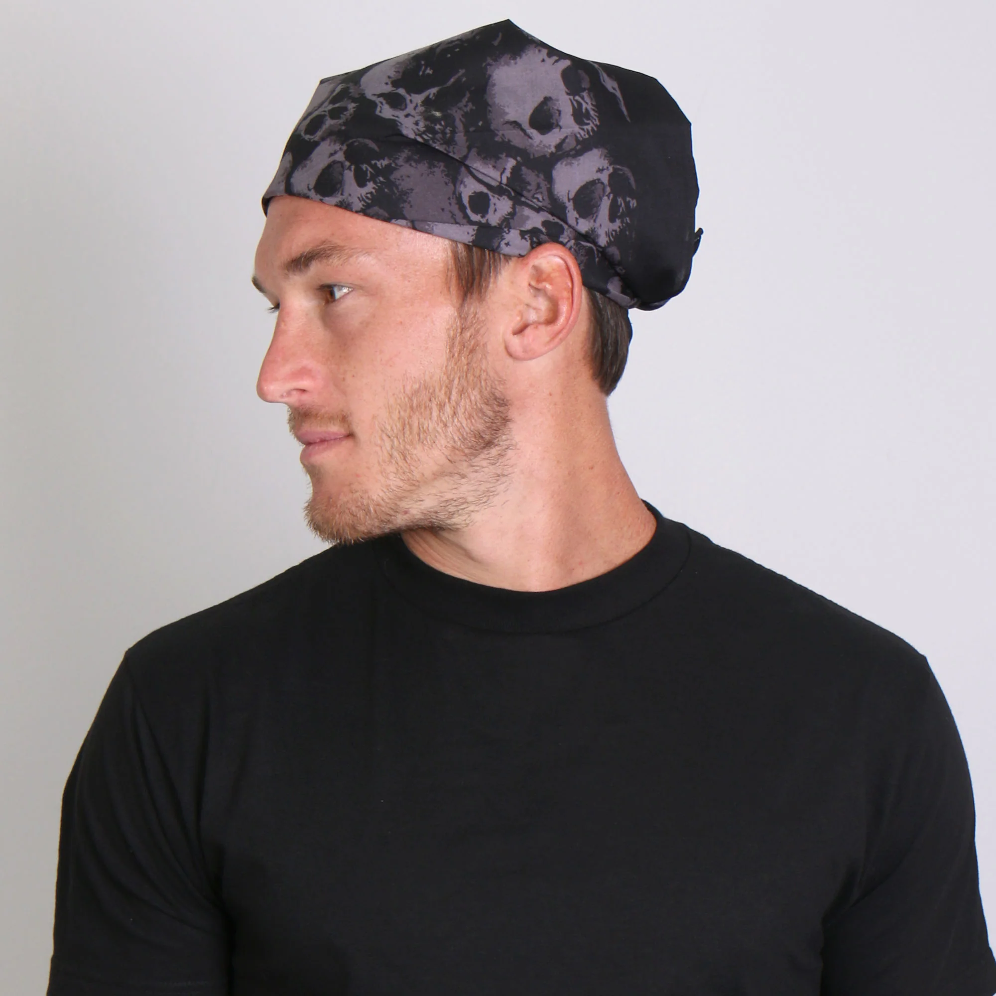 Hot Leathers BAB1063 Ancient Skulls Bandana 2 Hot Leathers BAB1063 Ancient Skulls Bandana